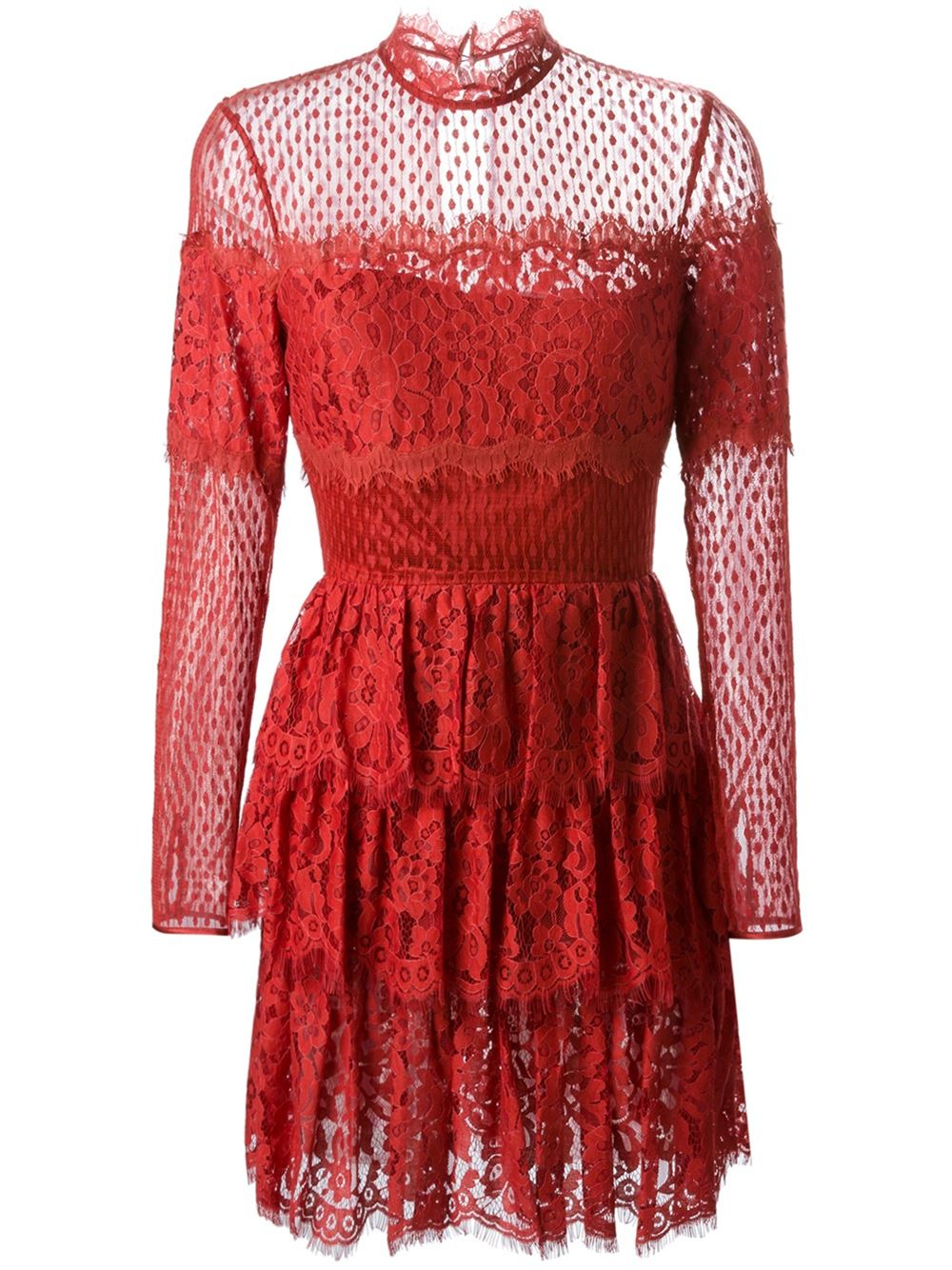 Temperley london 'constance' Lace Dress in Yellow (yellow ...