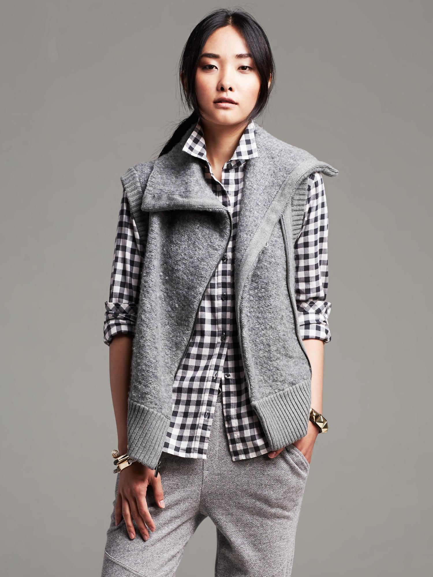 banana republic sweater vest