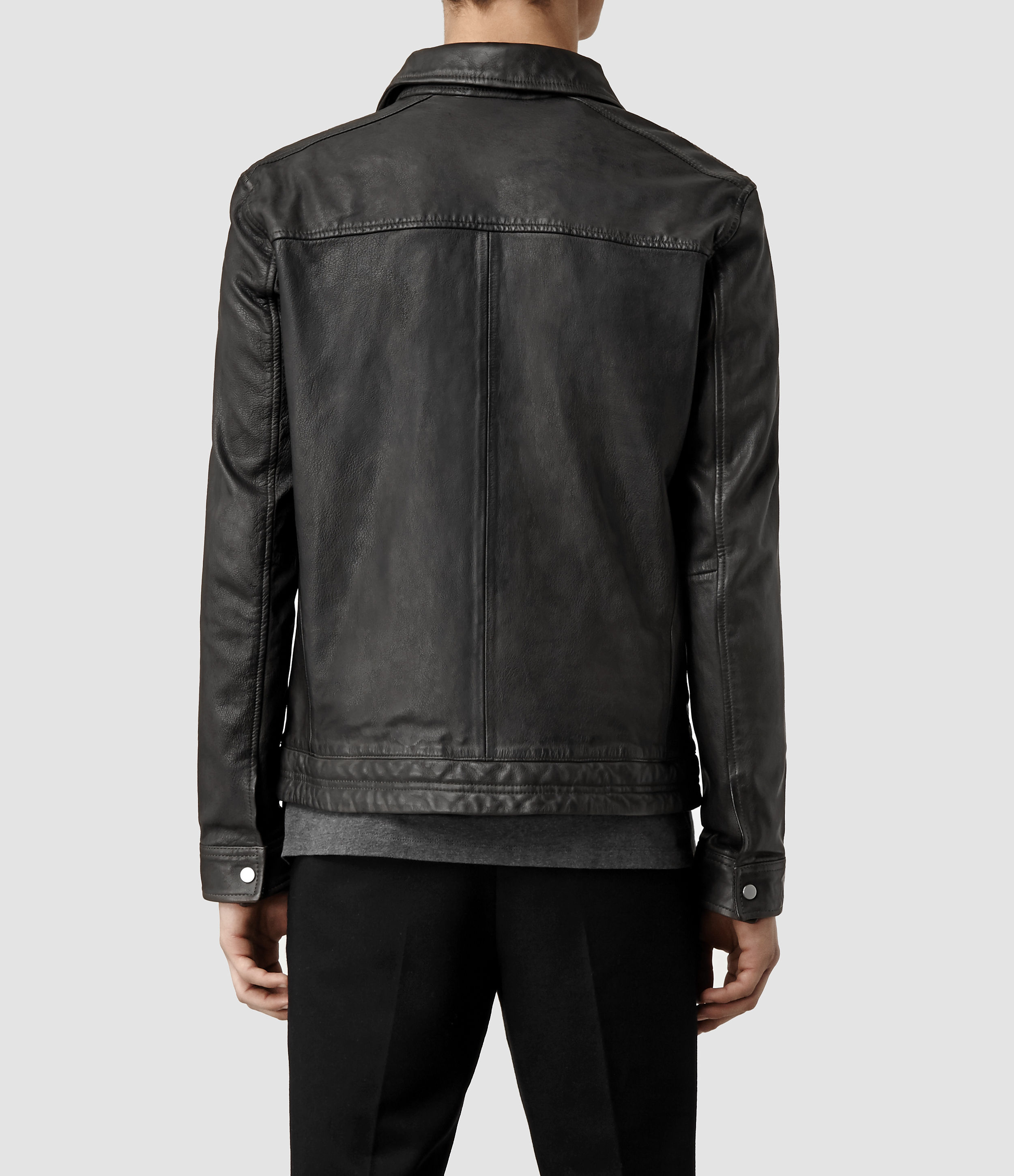 ALLSAINTS オールセインツ Varley Leather Jacket