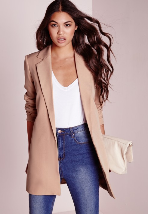 tall longline blazer