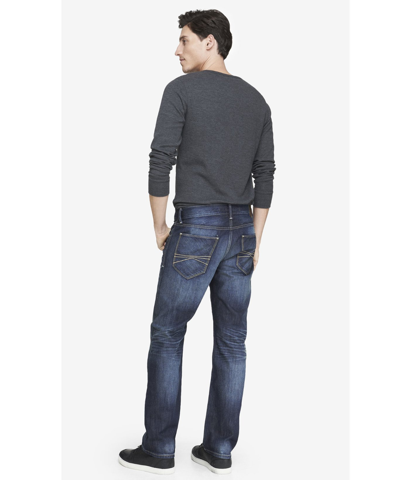 rocco slim fit straight leg express