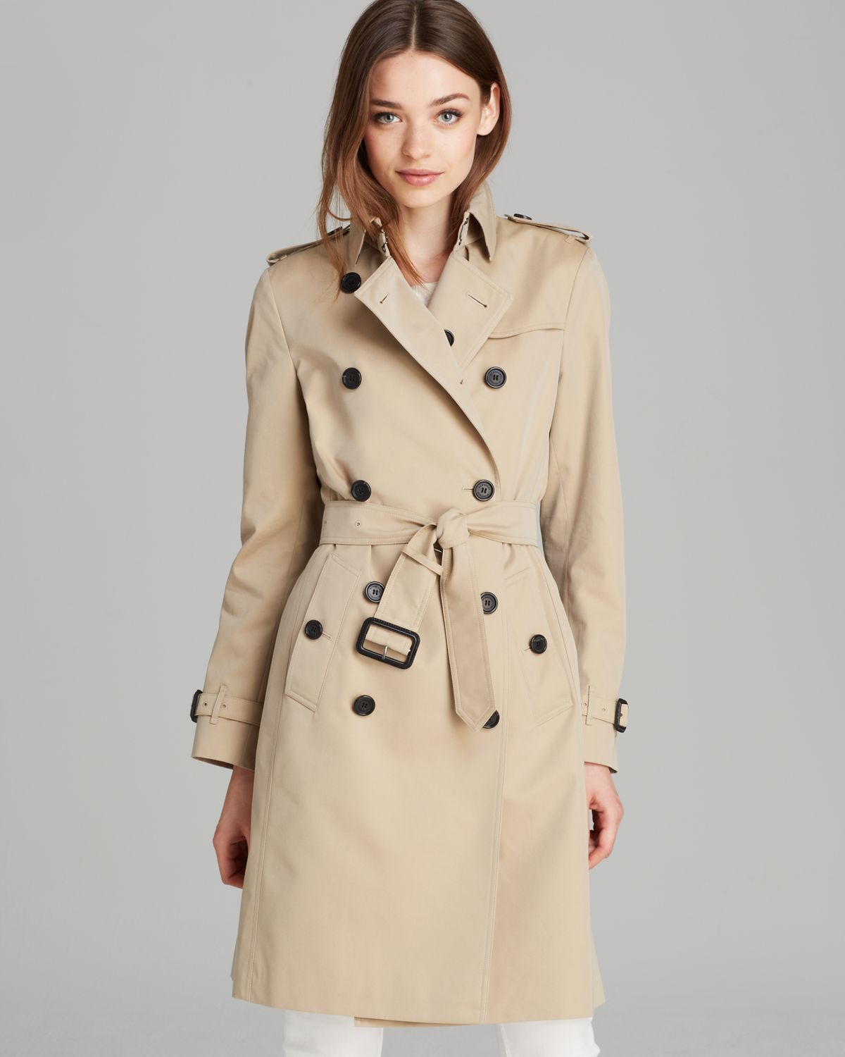 Burberry London Trench Coat in (Natural) - Lyst