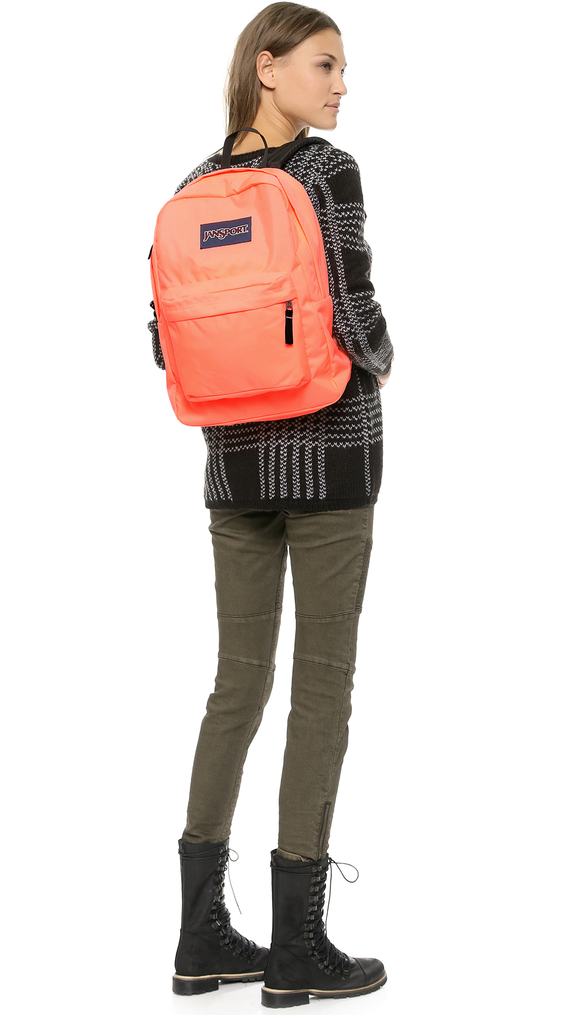 Jansport Classic Superbreak Backpack - Coral Peaches in Pink - Lyst