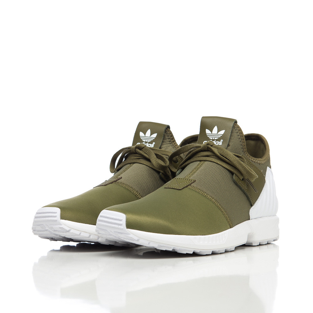 olive adidas flux