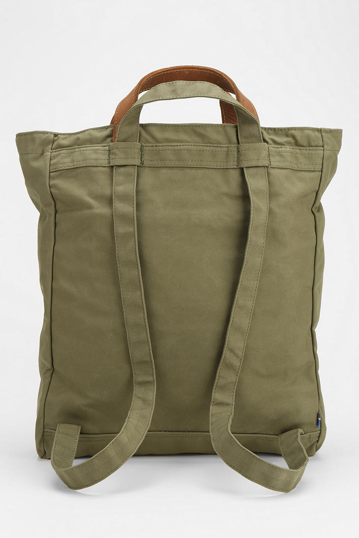 Download Lyst - Urban outfitters Fjallraven Tote Pack No 1 Bag in Green
