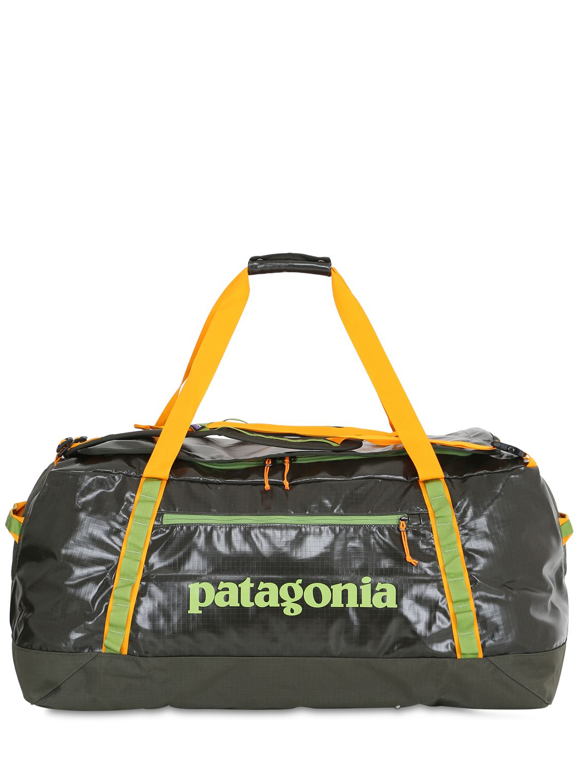 Patagonia Synthetic 60l Black Hole Nylon Ripstop Duffel Bag in Army