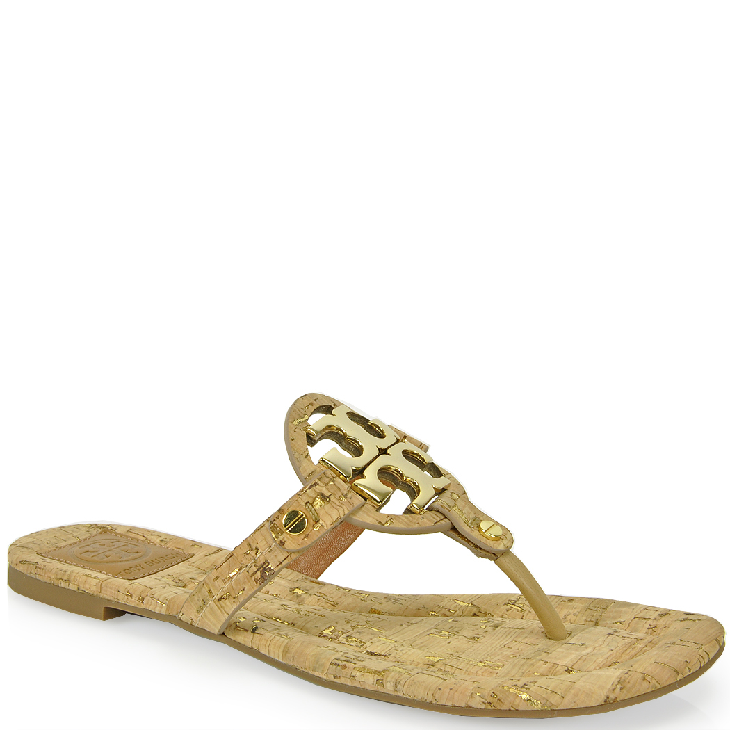 Lyst - Tory Burch Miller 2 Cork Sandal in Natural