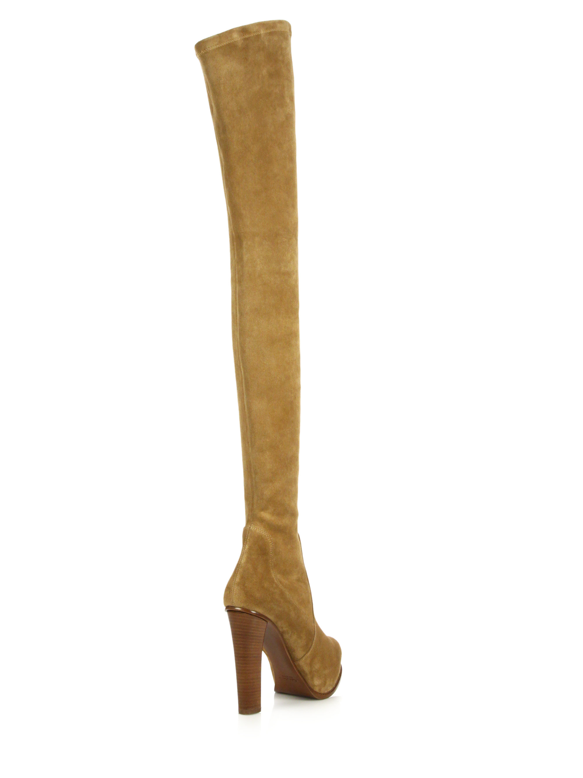 ralph lauren thigh high boots