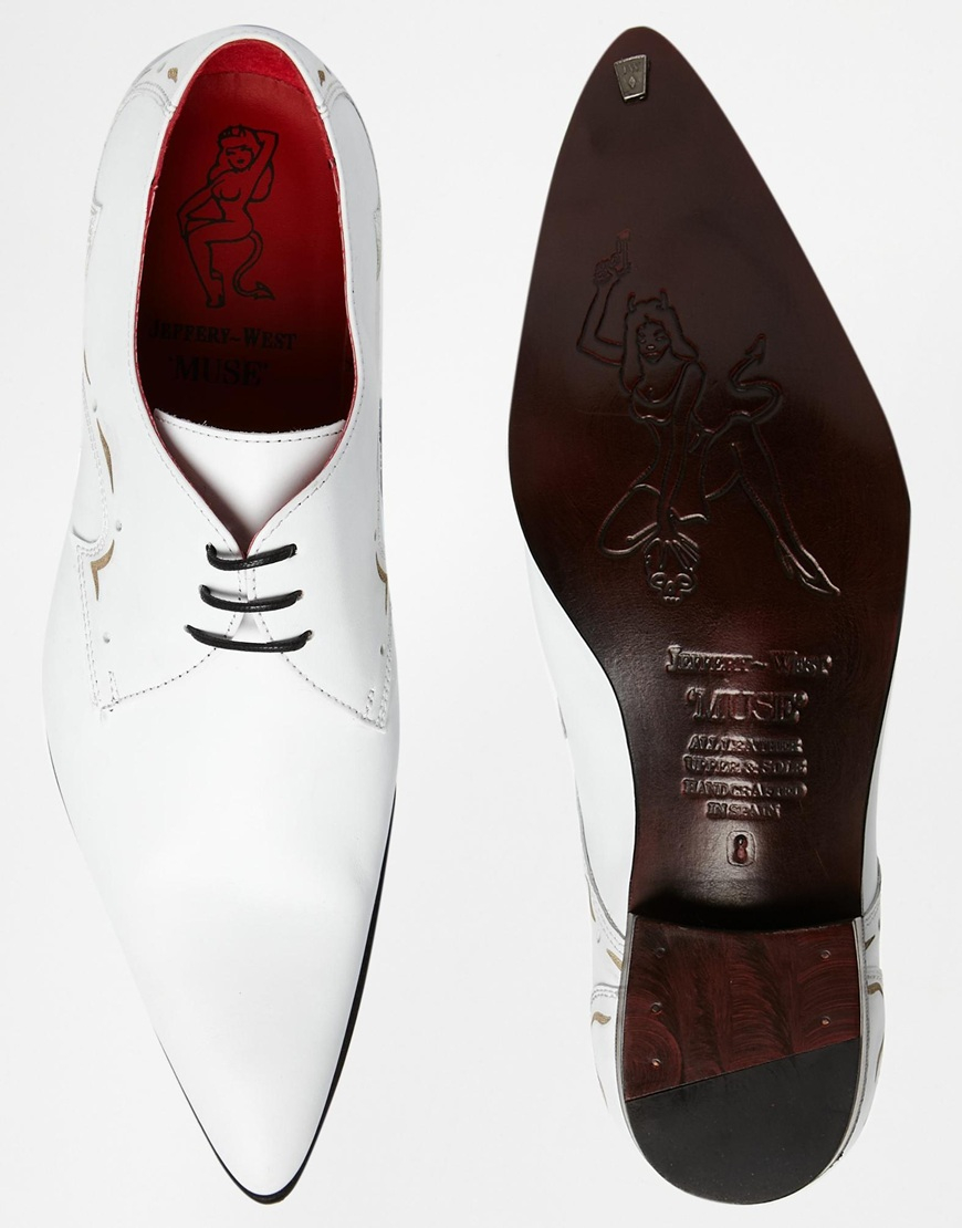 Jeffery West Winkle Pickers in White for Men Lyst