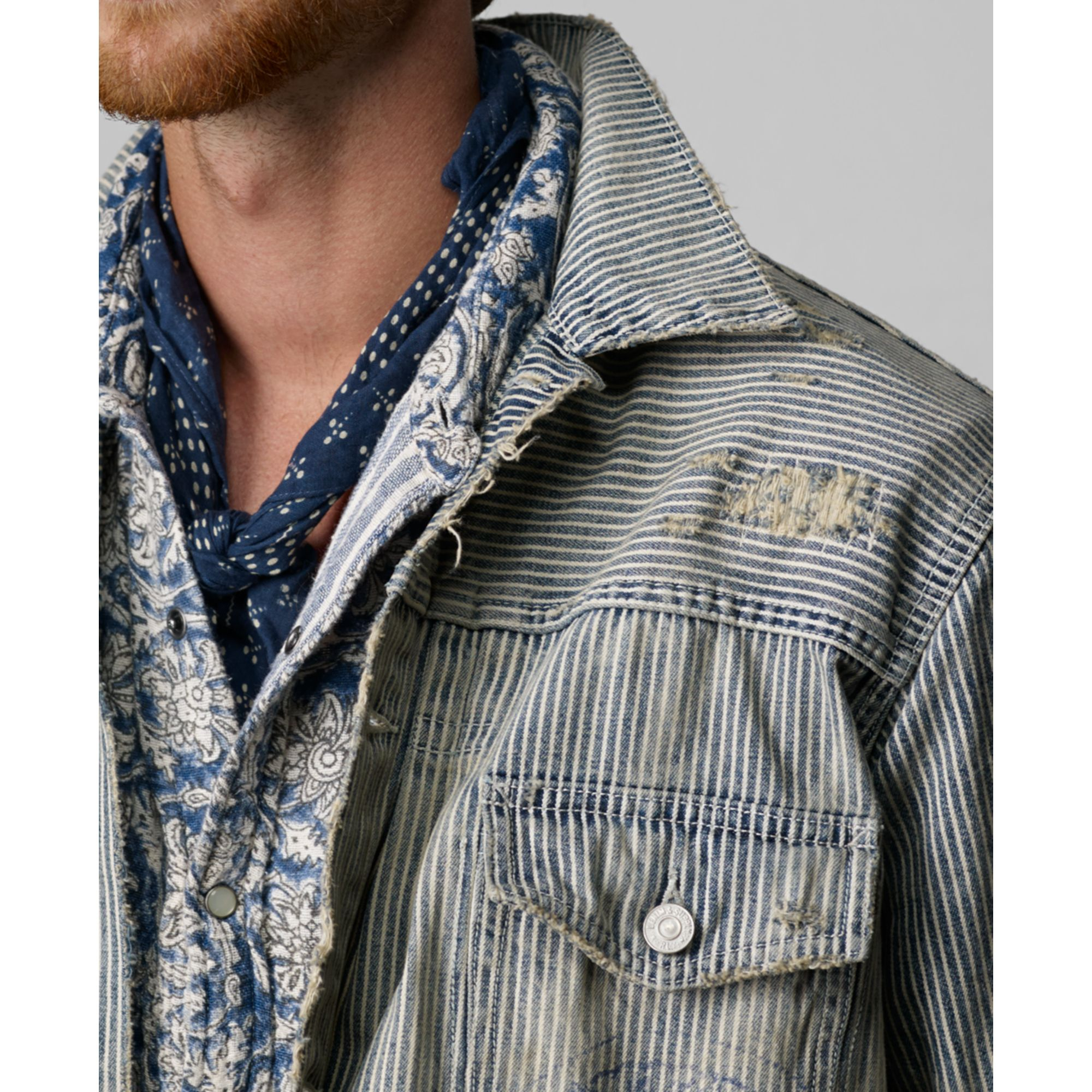 ralph lauren denim jacket mens