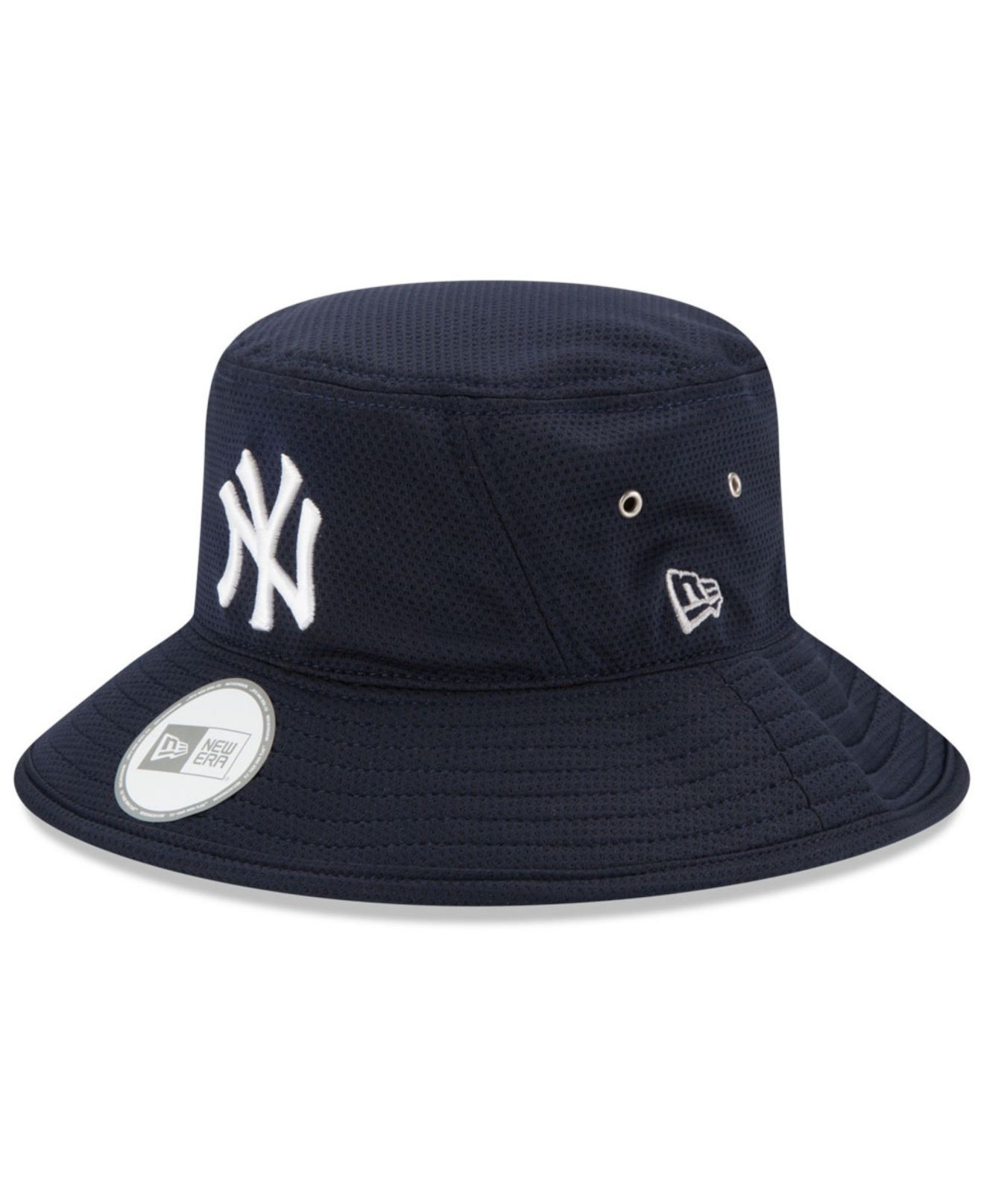 KTZ Synthetic New York Yankees Team Redux Bucket Hat in Navy (Blue) for ...