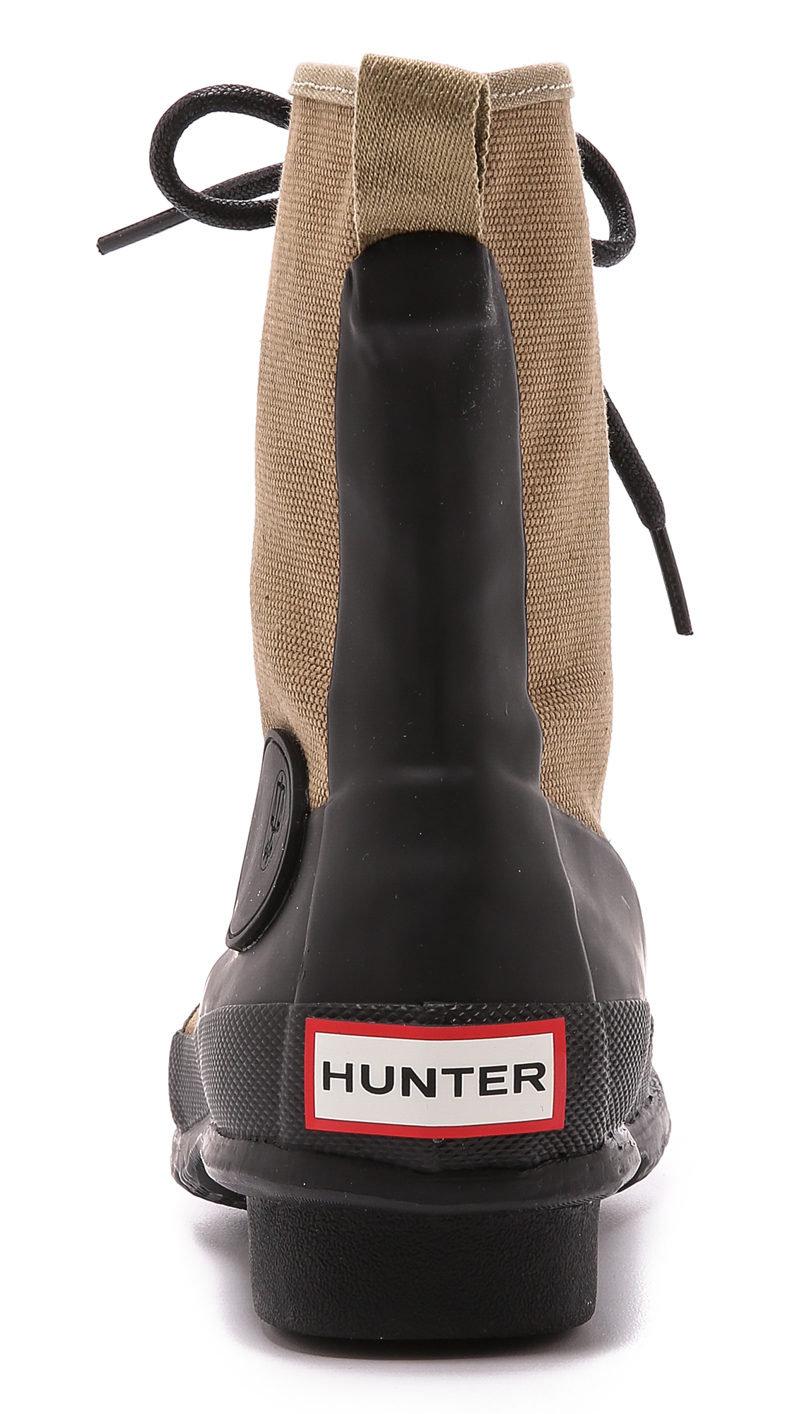 canvas commando boots