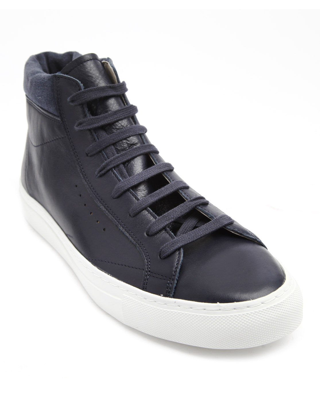Filippa k Morgan Navy Leather Sneakers in Blue for Men (navy) | Lyst
