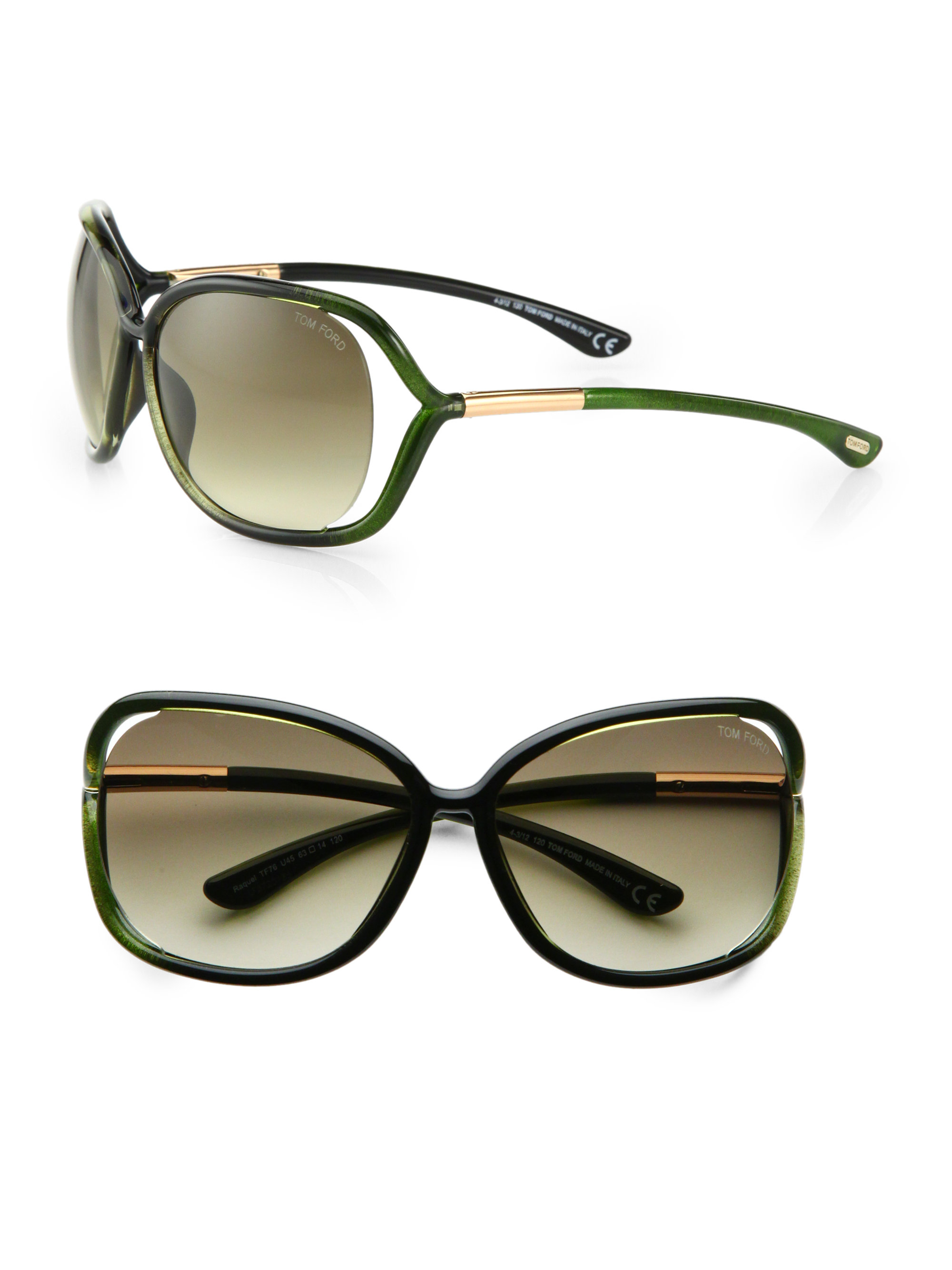 tom ford sunglasses green