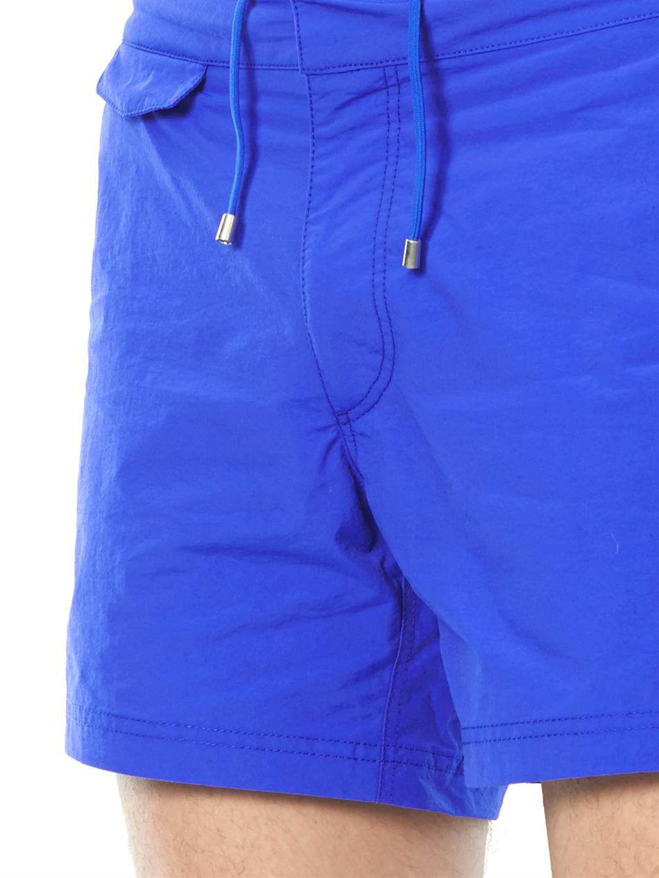 Download Sunspel Front-Pocket Swim Shorts in Blue for Men - Lyst