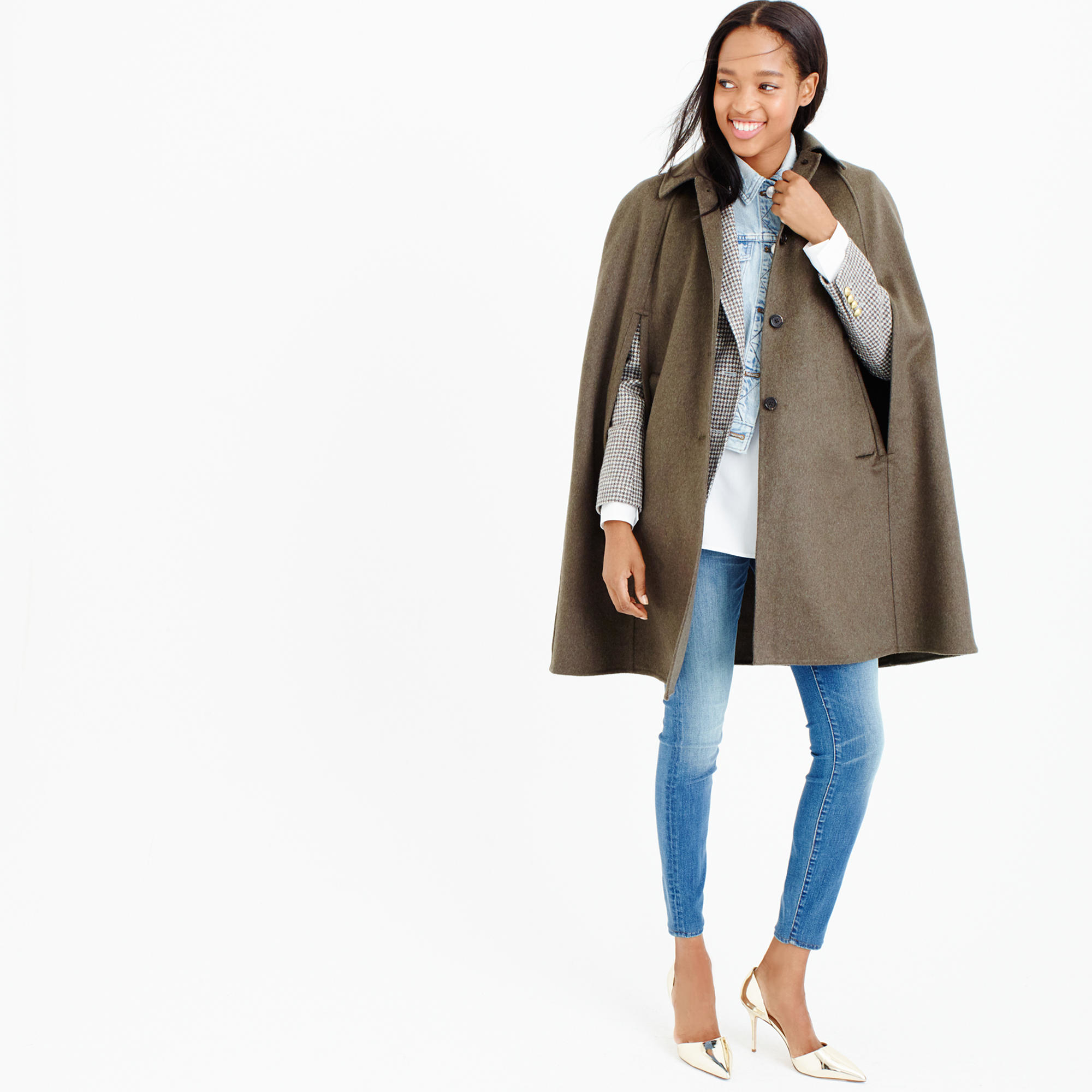 j crew toggle cape