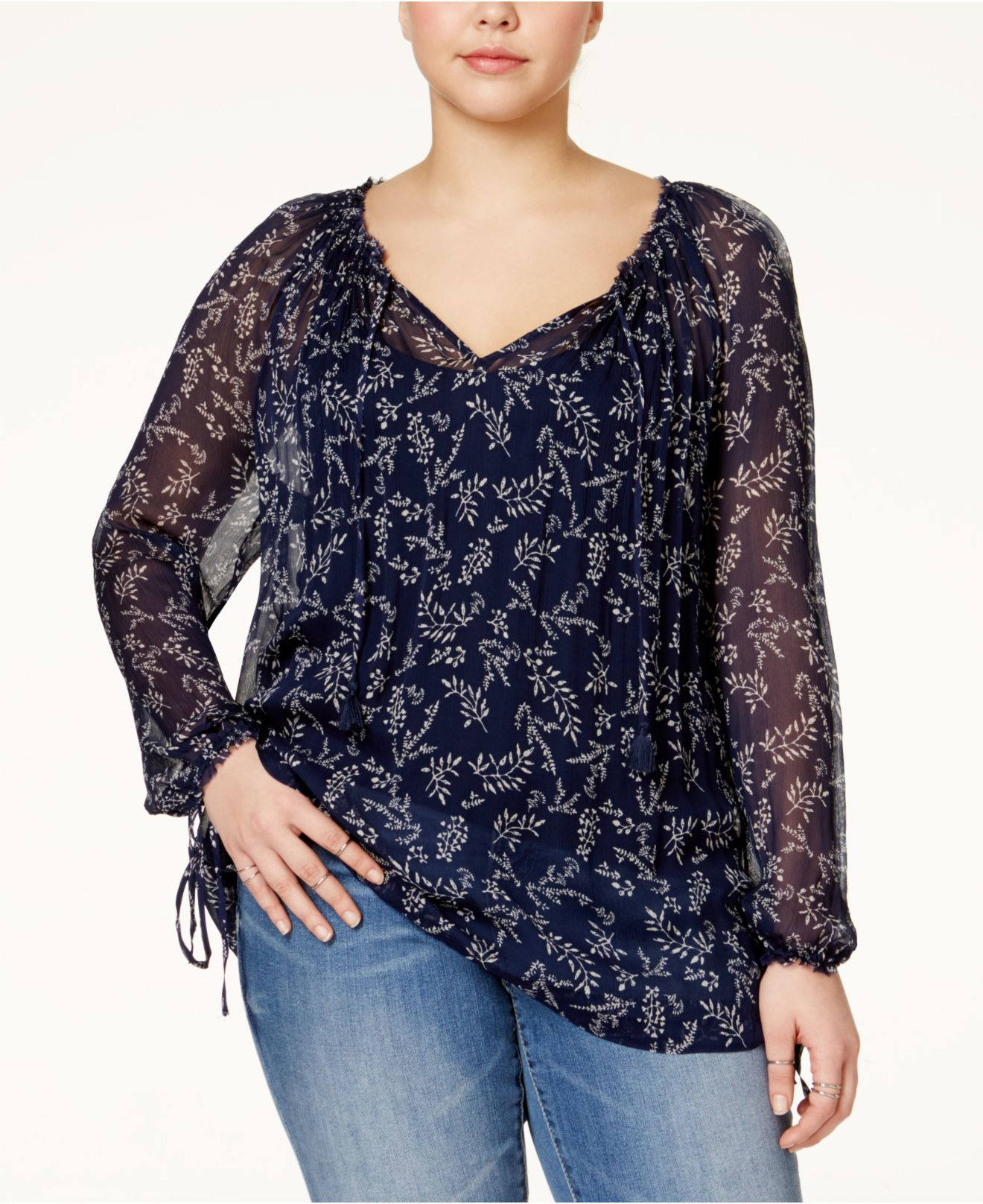 lucky brand plus size tops