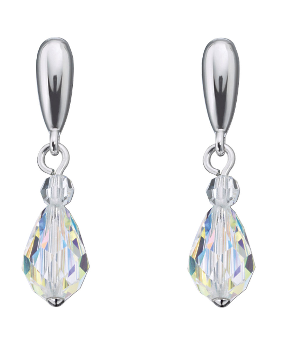 Swarovski Crystal Earrings in Silver (Crystal/Silver) | Lyst