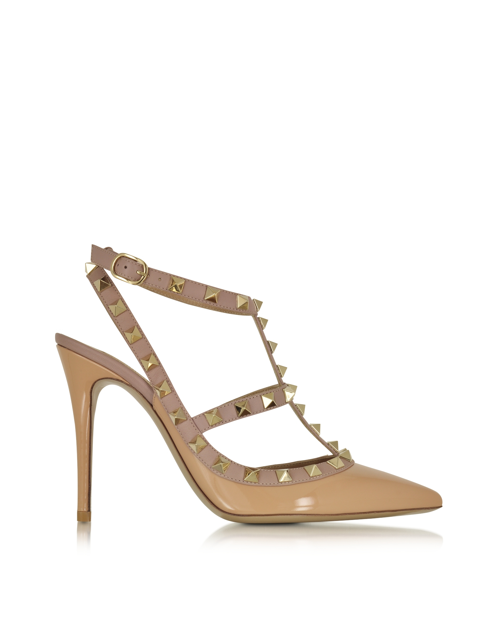 valentino garavani rockstud patent leather pumps