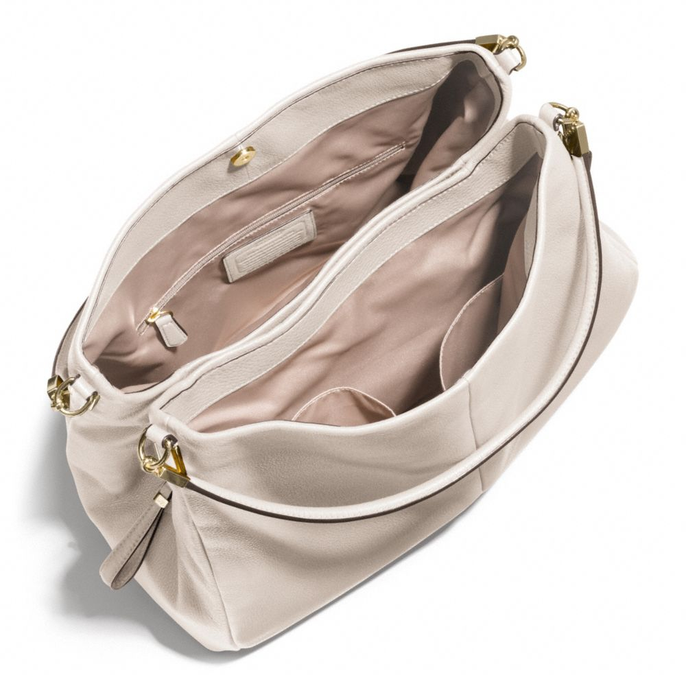 Lyst Coach Madison Phoebe Shoulder Bag In Leather Pink Gallery Women S Coach Madison