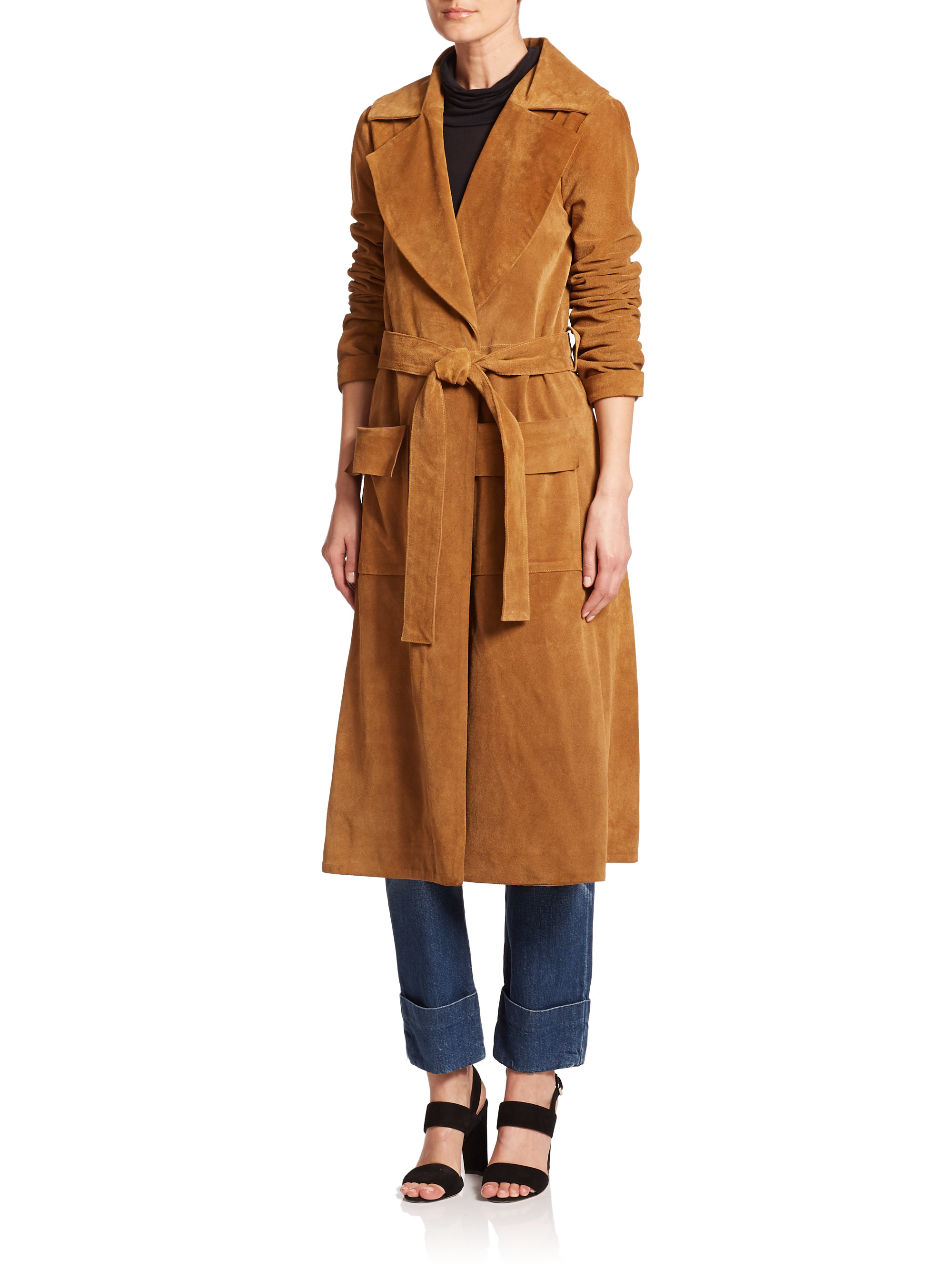 camel duster jacket