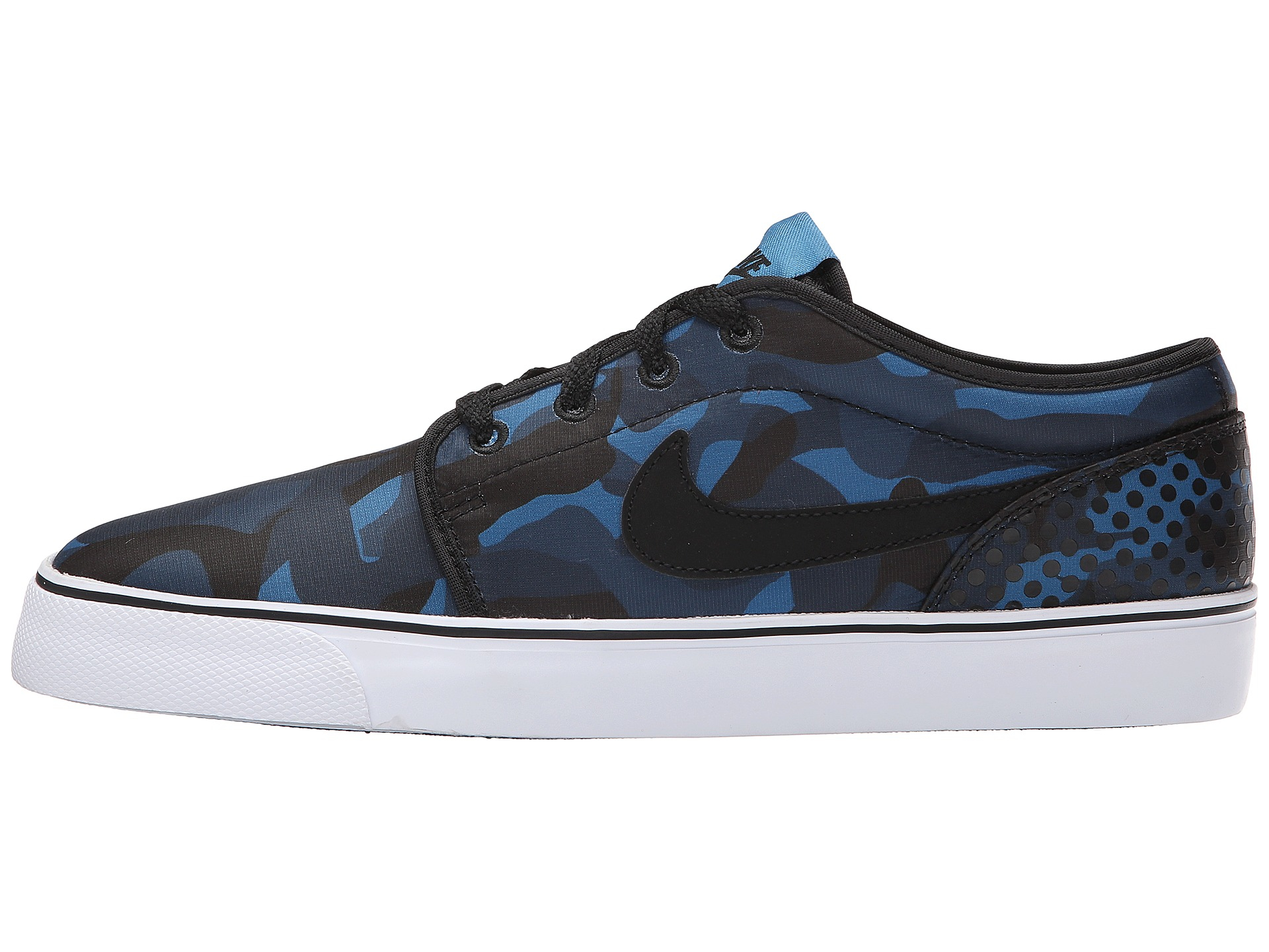 nike toki low blue