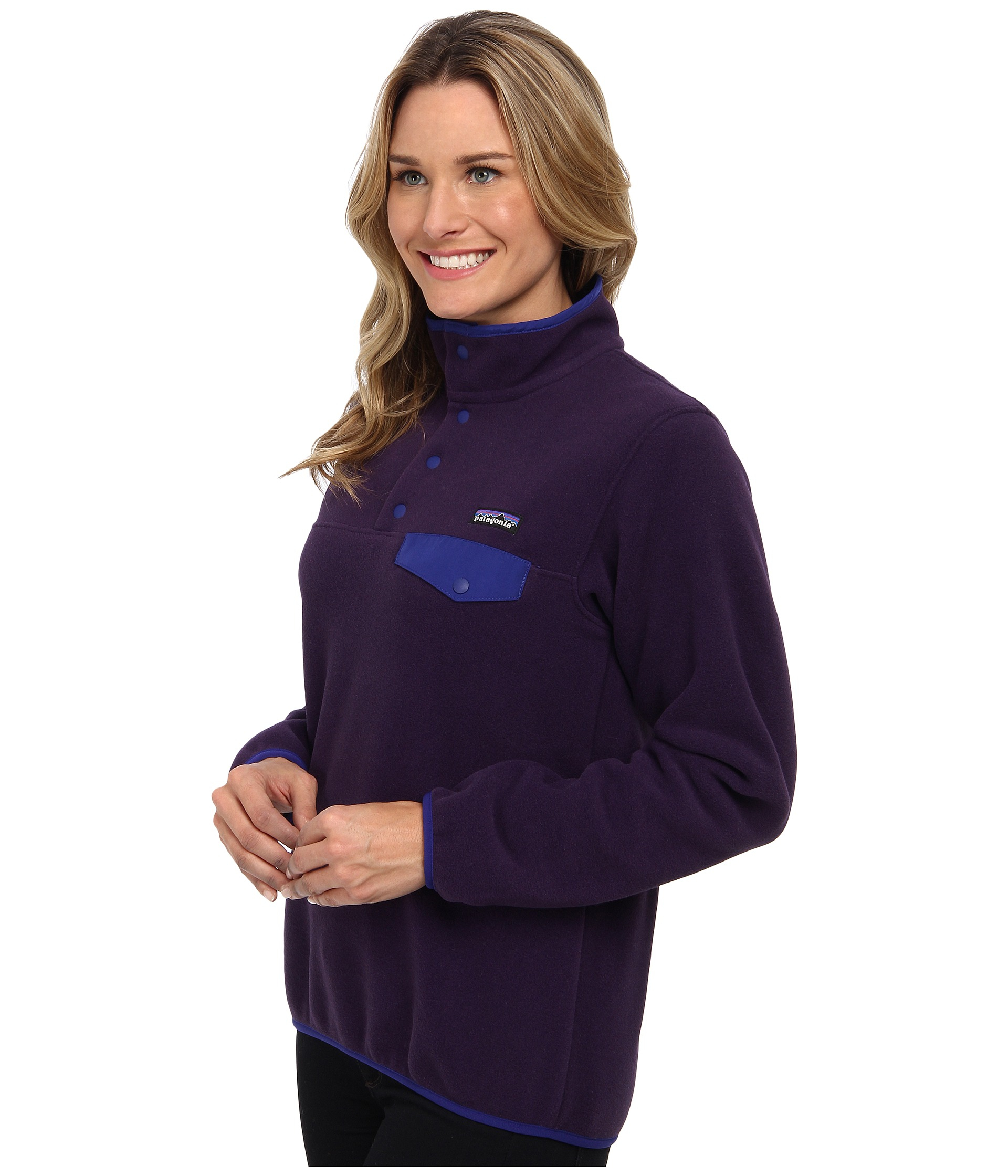 patagonia purple sweatshirt