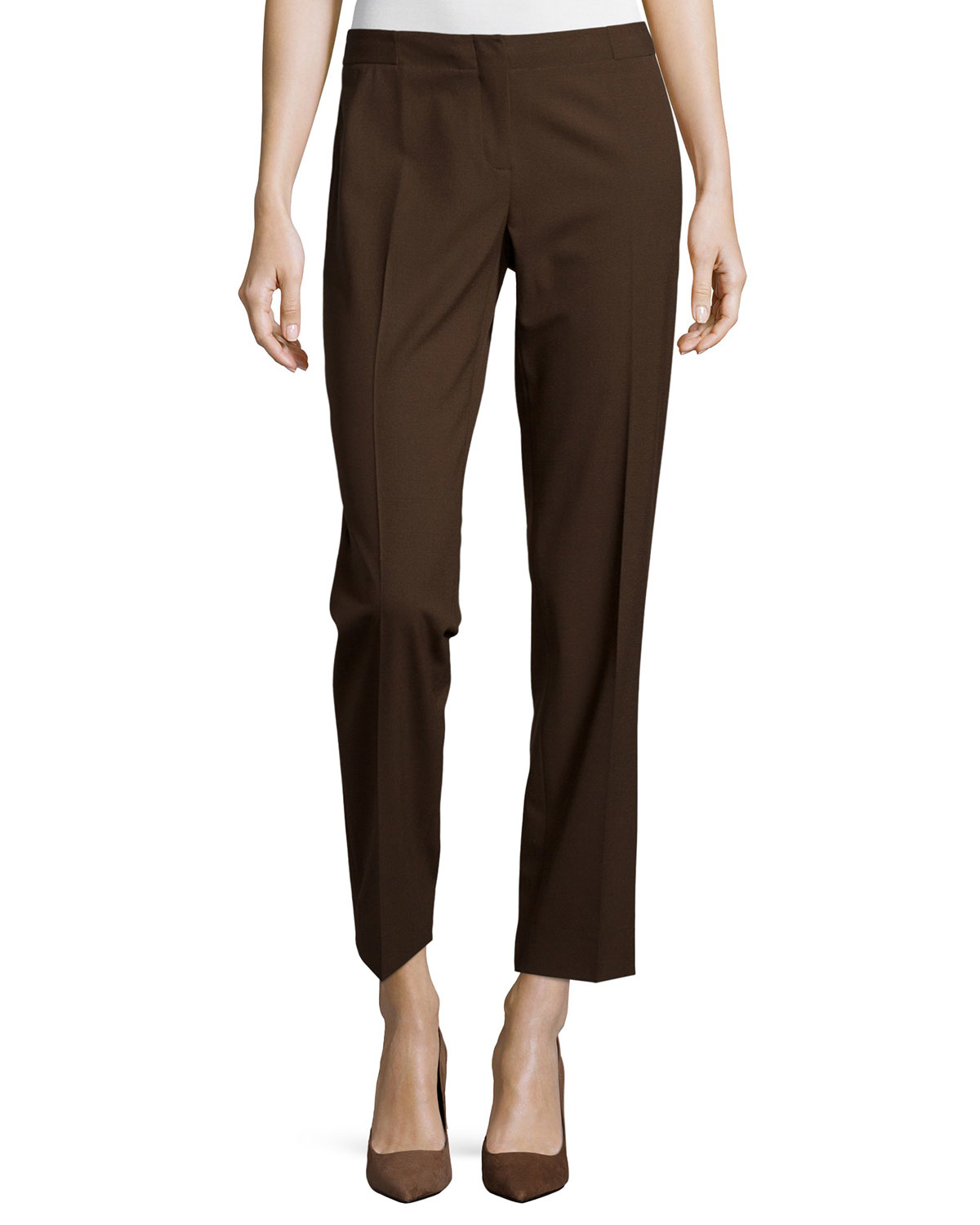 Perfect Form Straight Crop Pants - White House Black Market