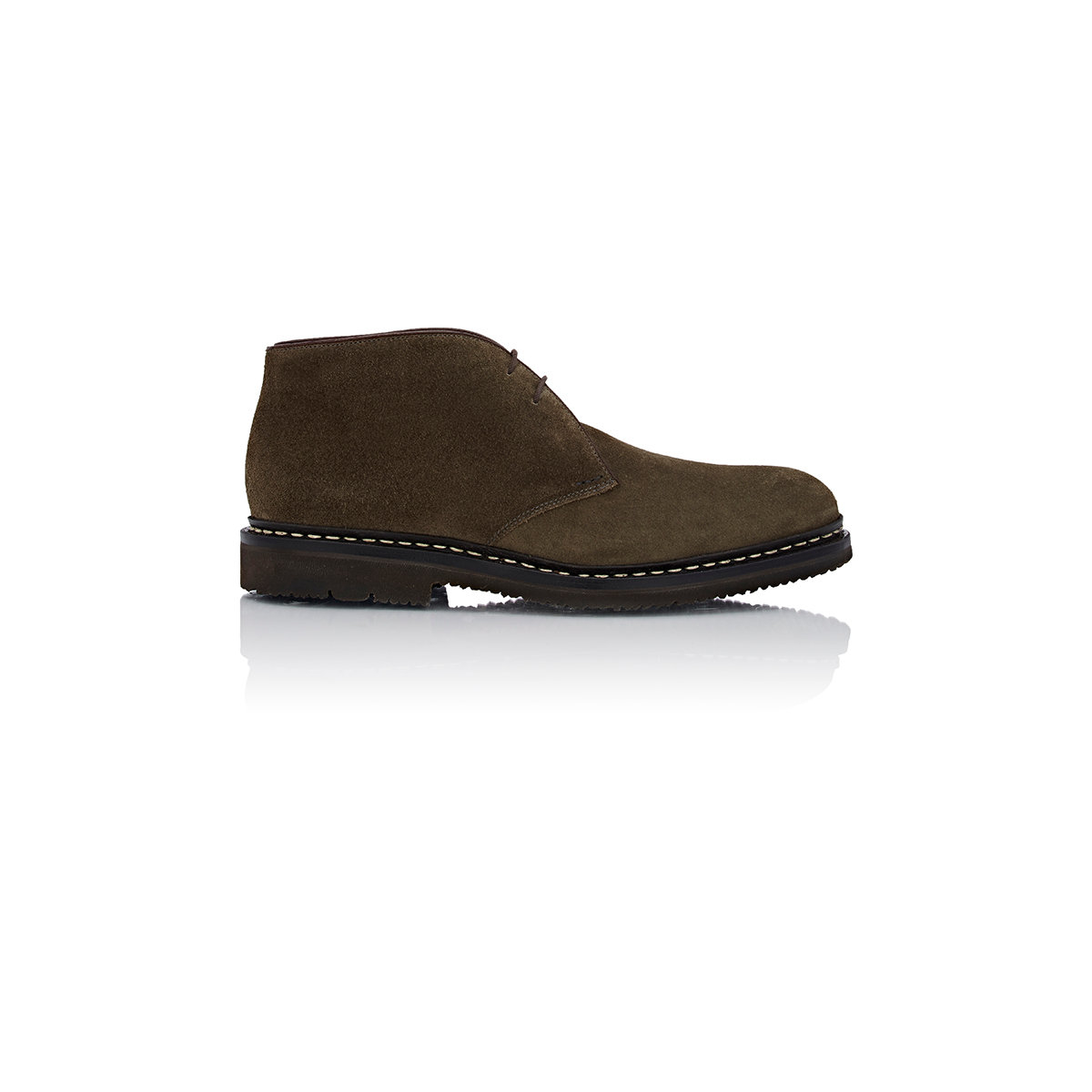 Heschung Men's Suede Chukka Boots in Green for Men Lyst