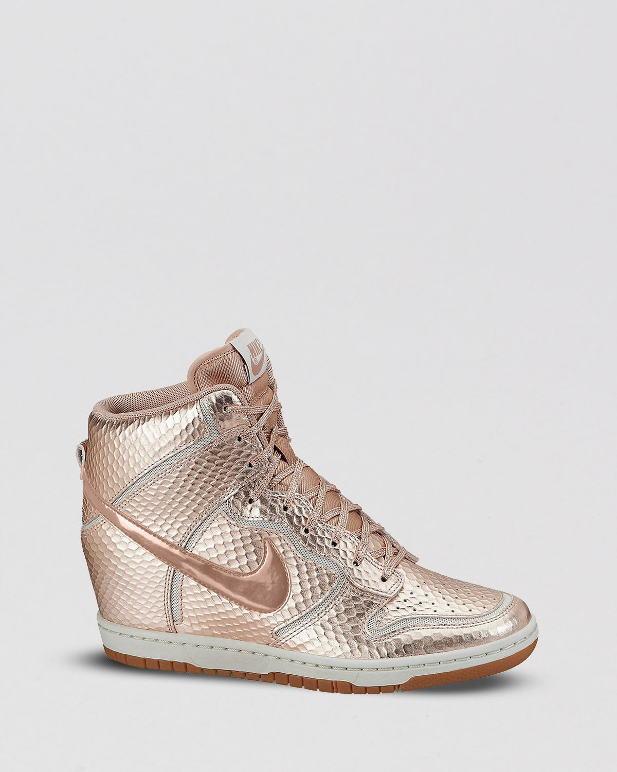 nike women's dunk sky hi wedge