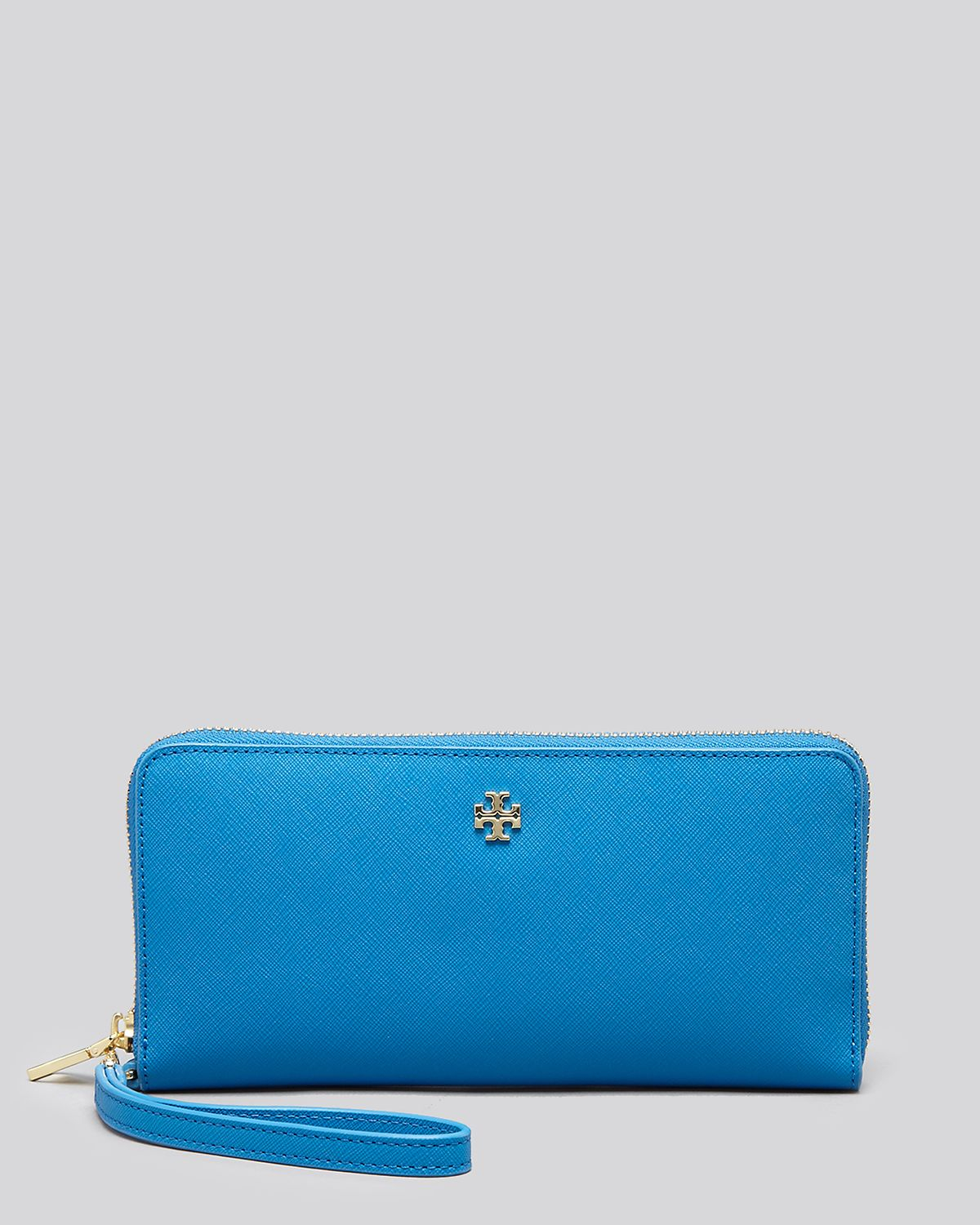 Tory Burch Wallet York Zip Passport Continental in Blue Lyst