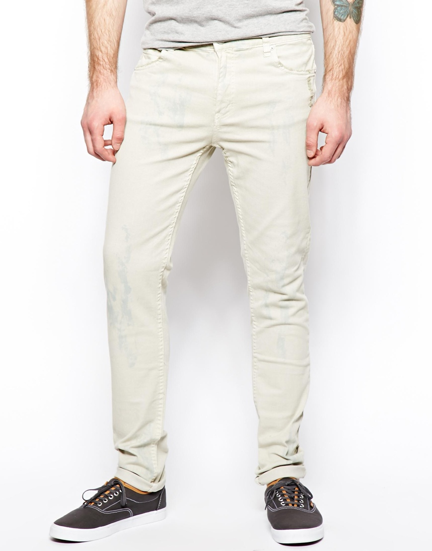 cheap monday white jeans
