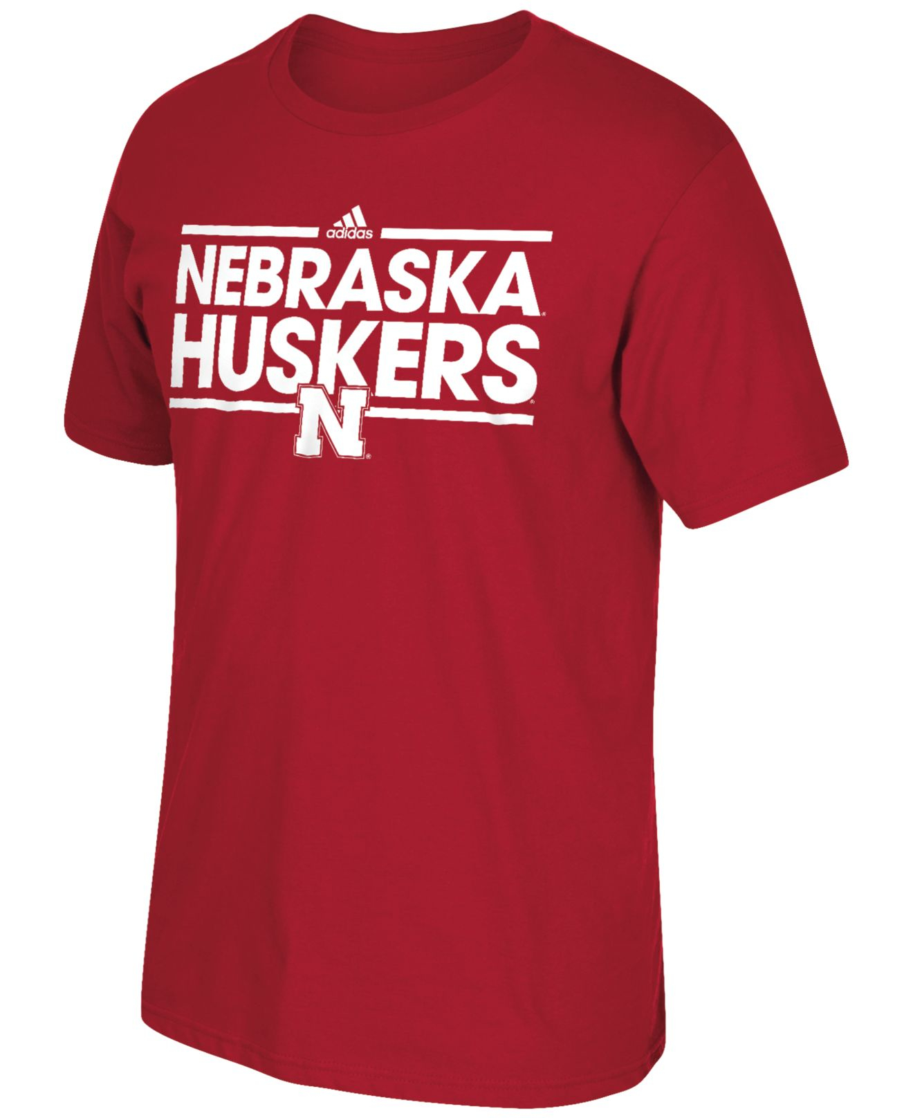 Adidas Men's Nebraska Cornhuskers Dassler Tshirt in Red for Men Lyst