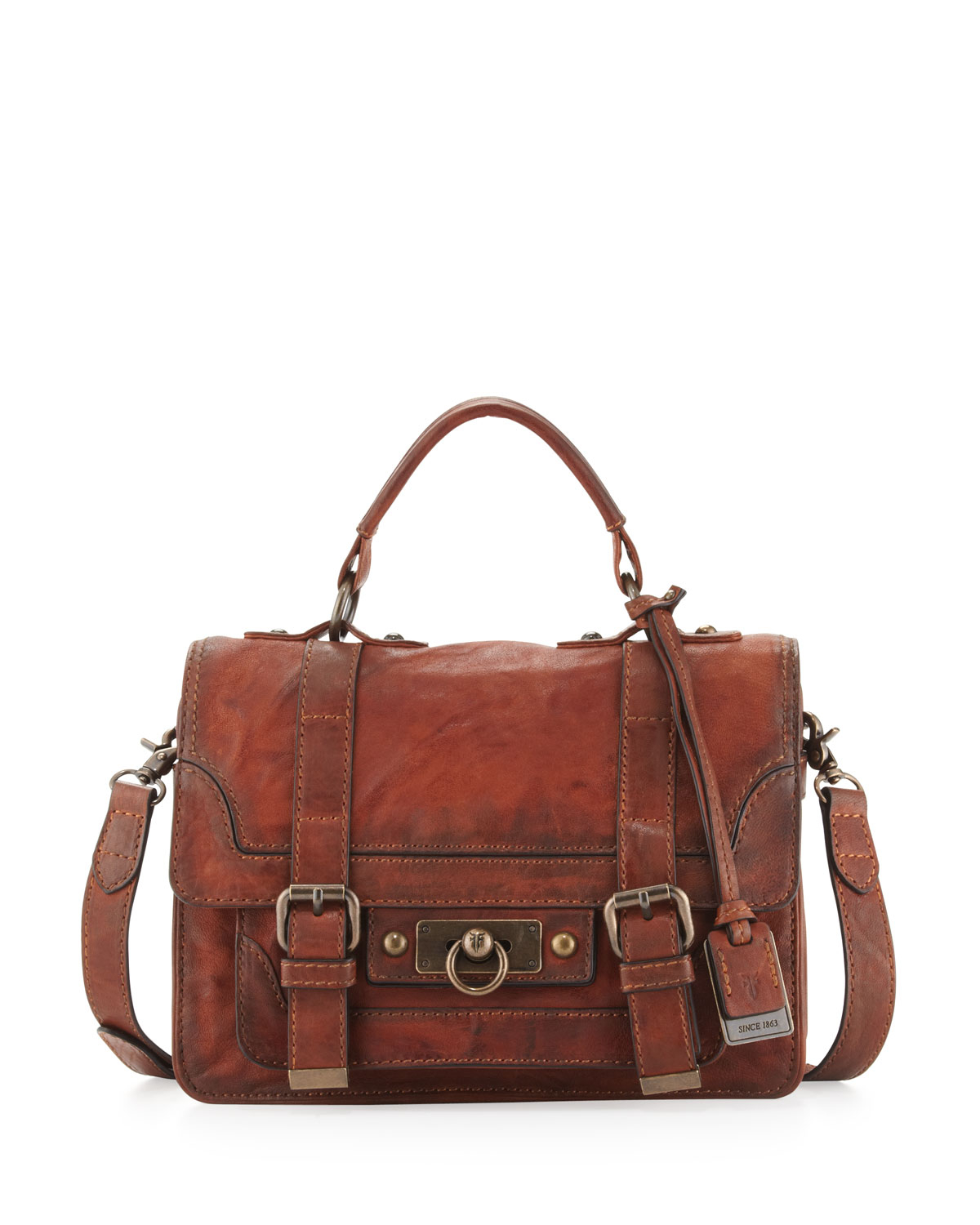 frye cameron satchel
