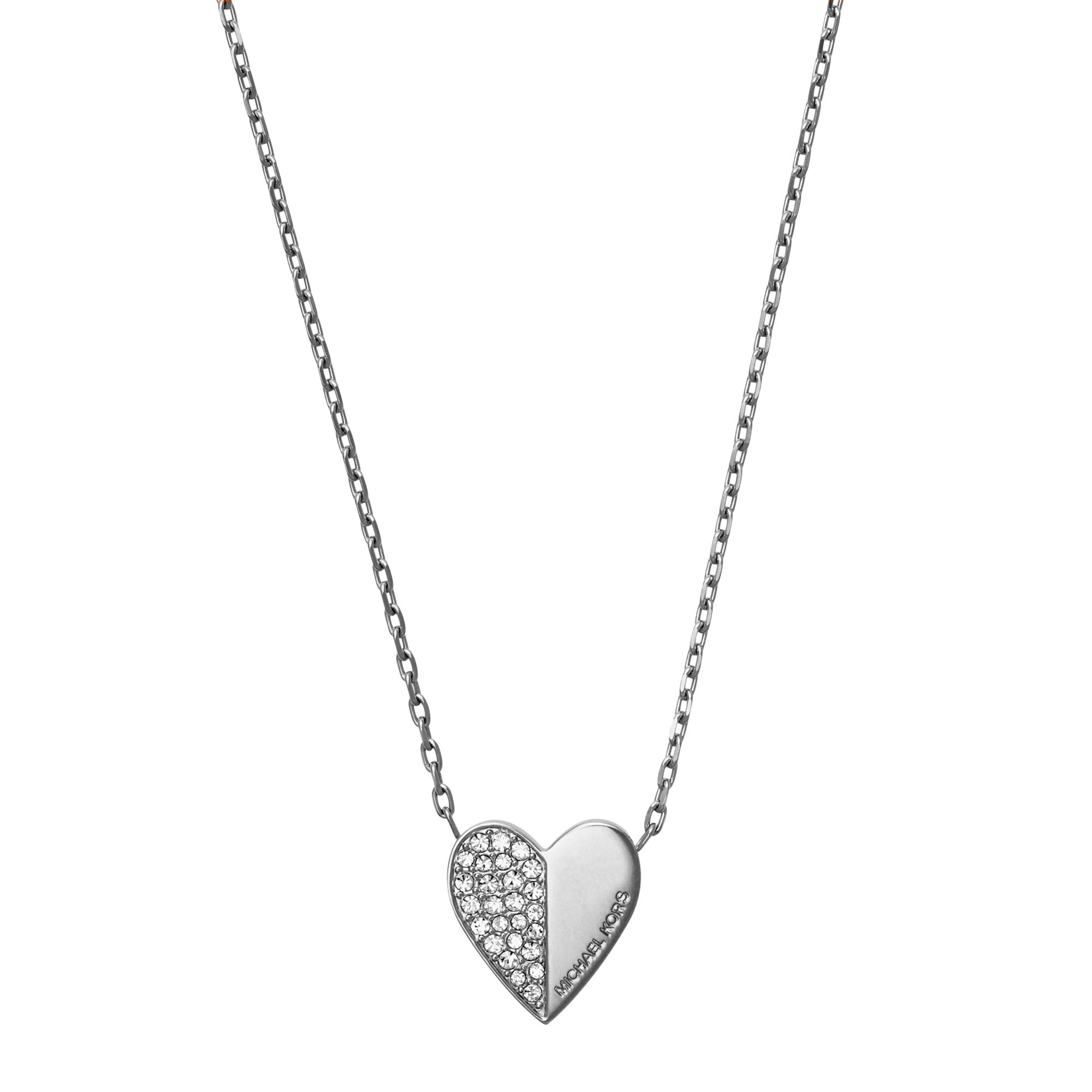 mk heart necklace Michael Kors 