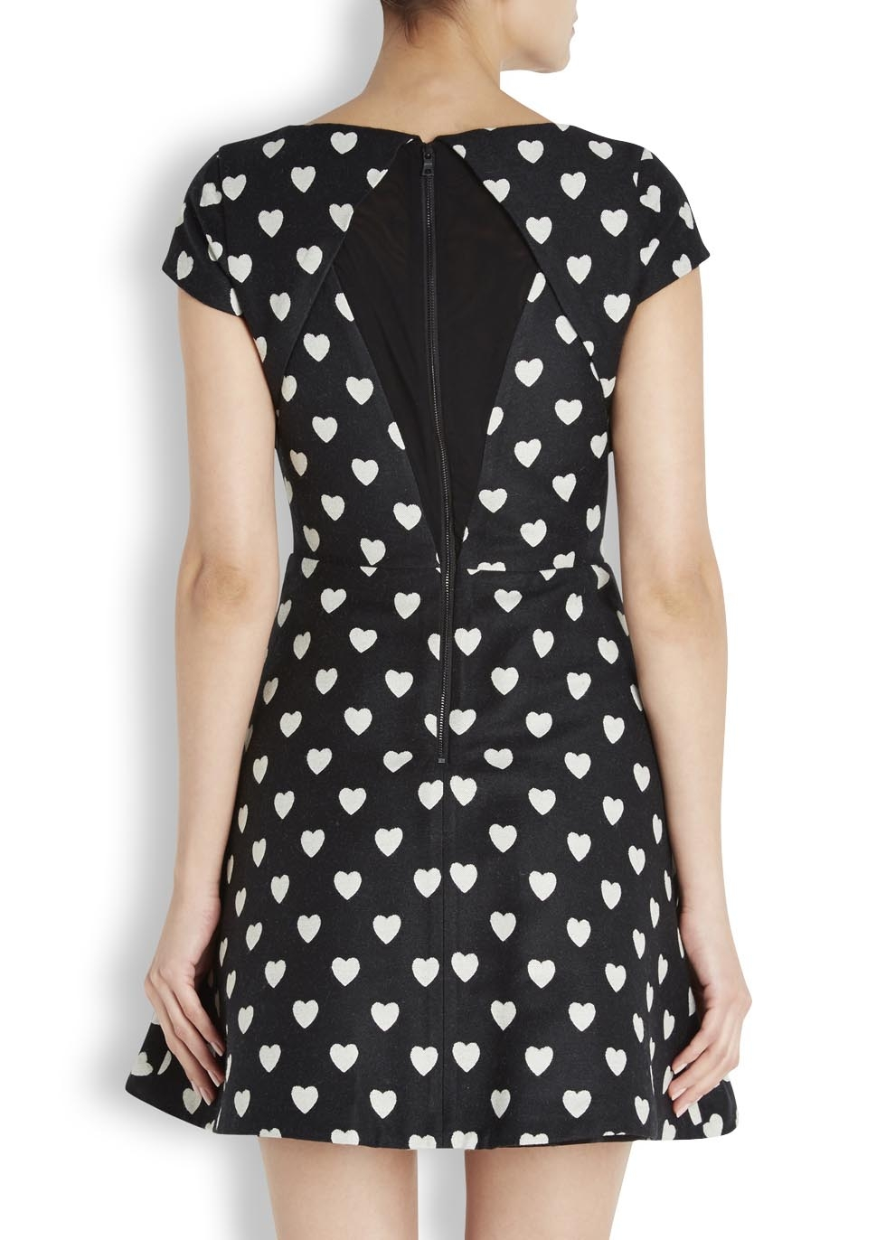 alice olivia heart dress
