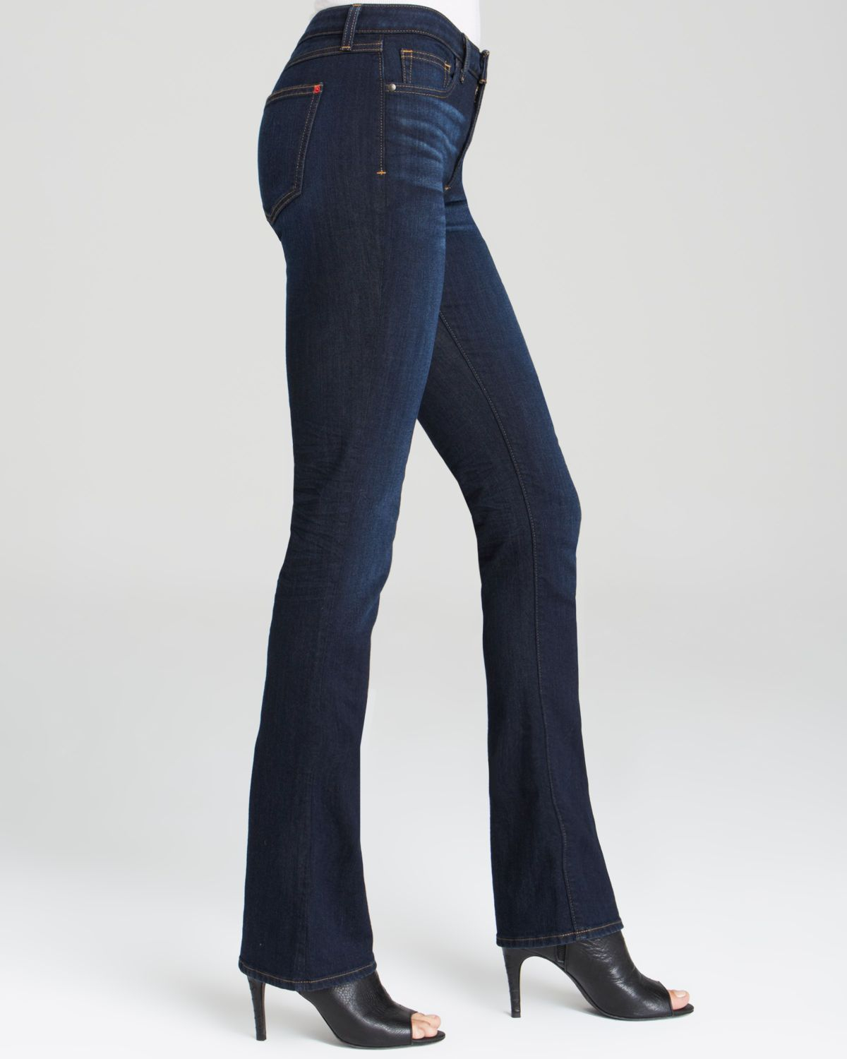 Spanx Spanx® Denim Slim Bootcut Jeans In Rich Indigo in Blue - Lyst