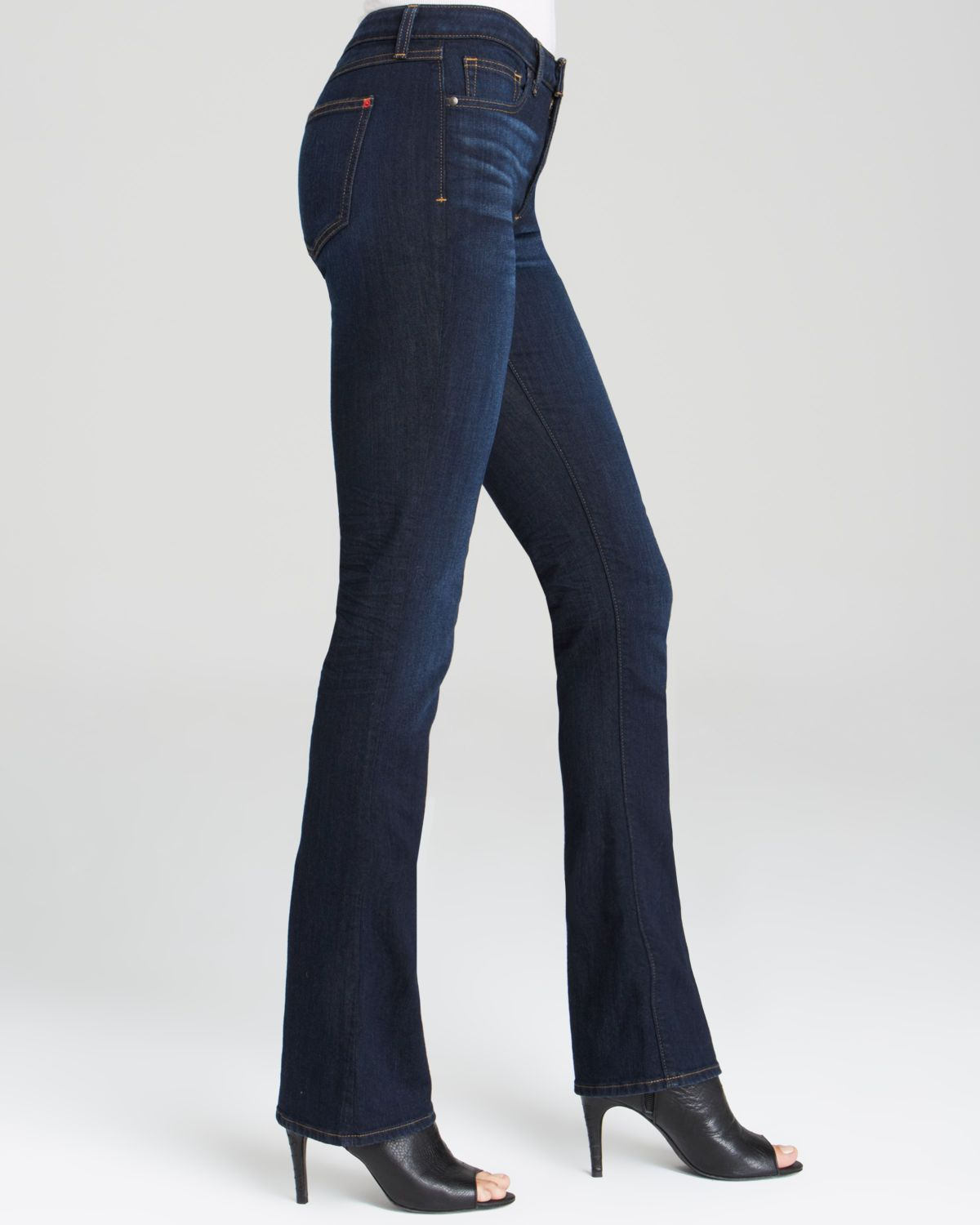 Spanx Spanx® Denim Slim Bootcut Jeans In Rich Indigo in Blue Lyst