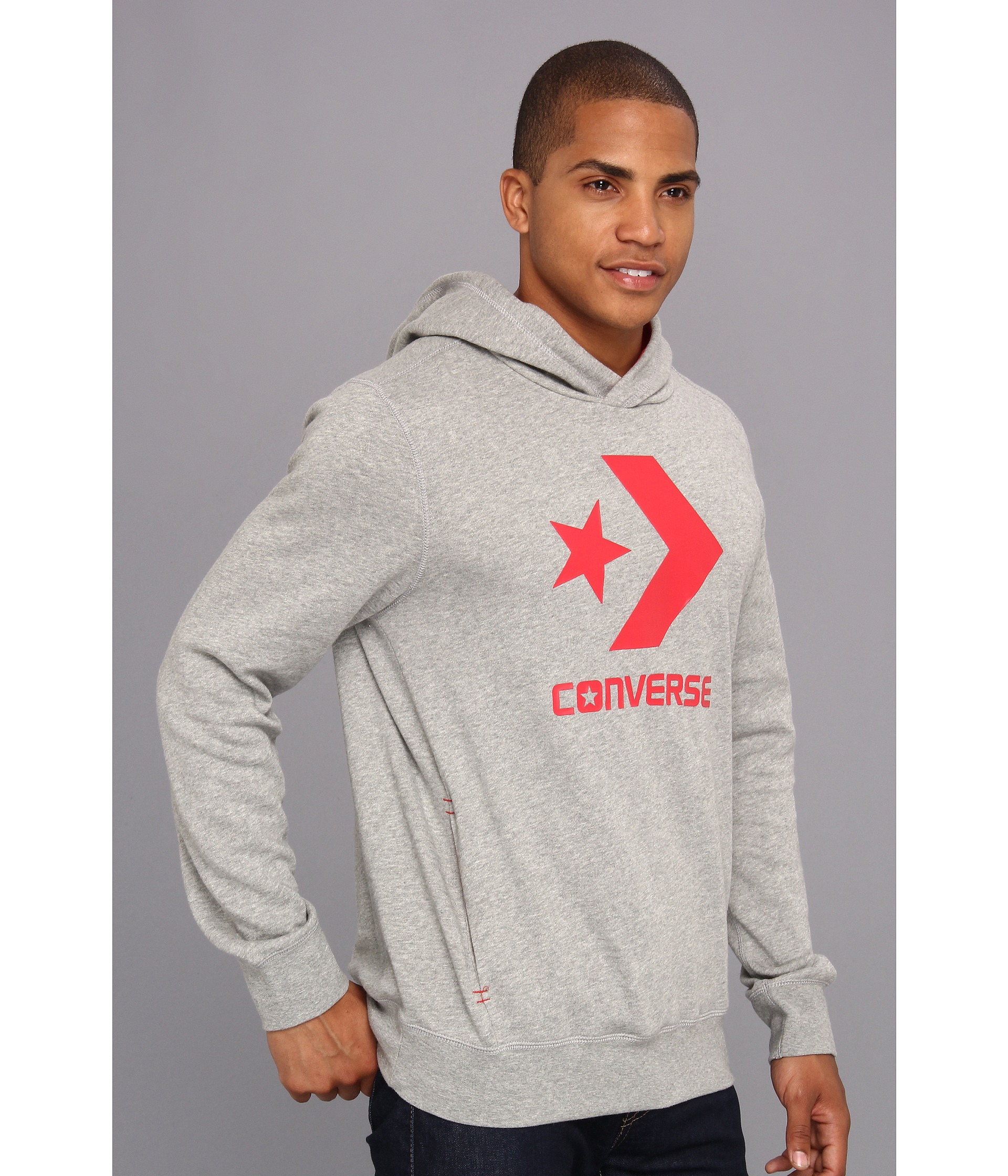 grey converse tracksuit