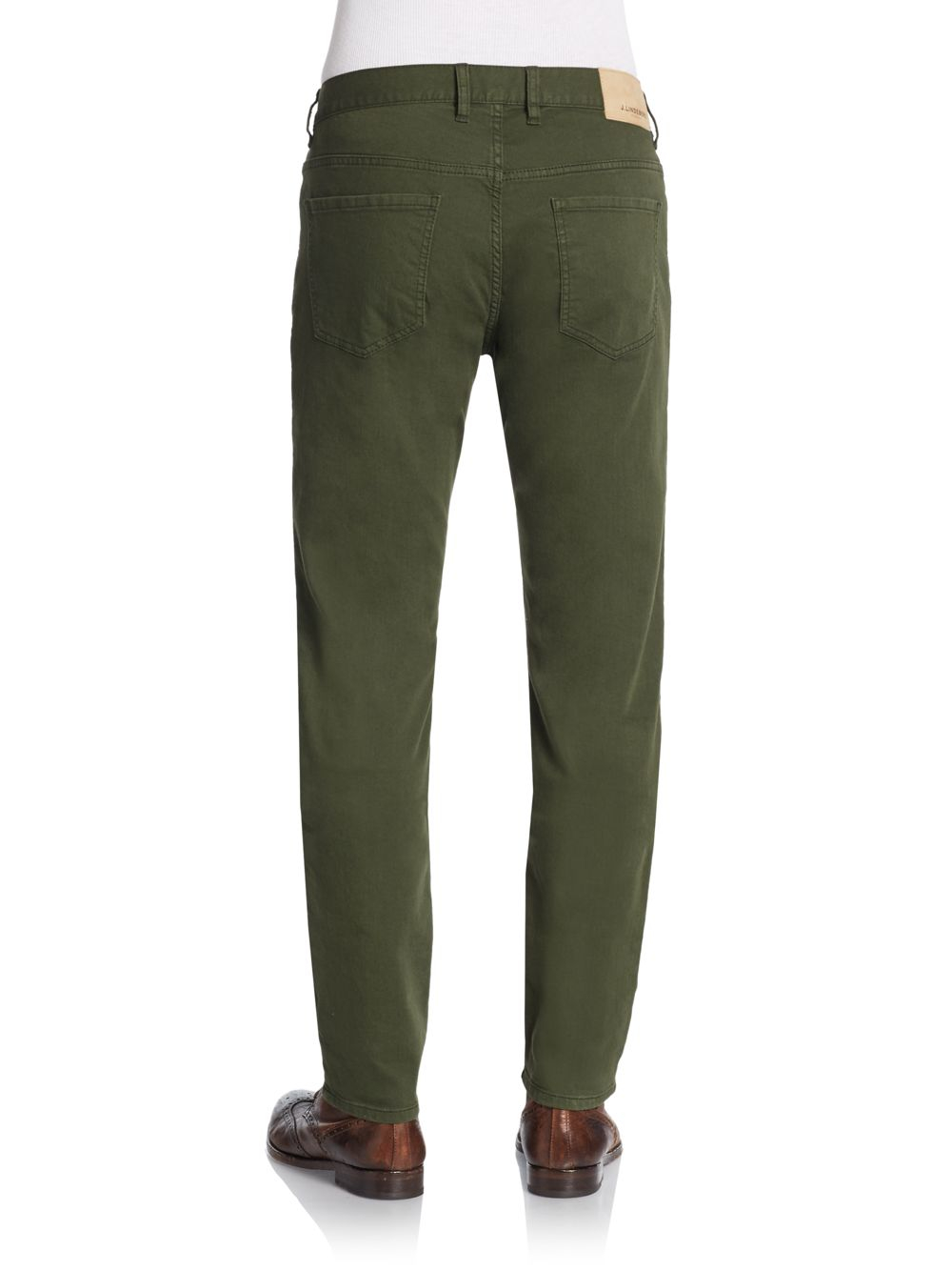 lyst j lindeberg leg stretch cotton in green for lyst j lindeberg leg stretch cotton in green for