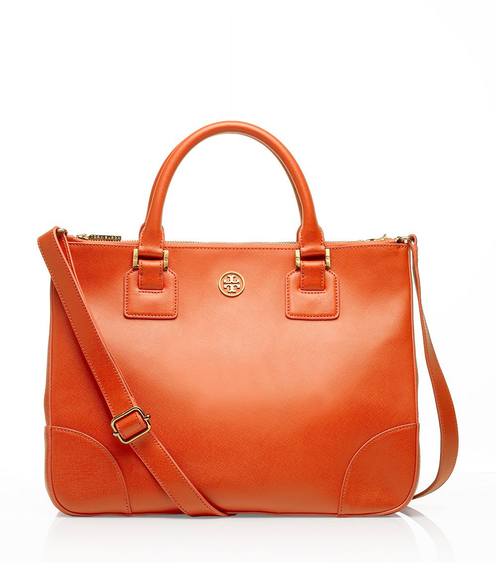 Tory Burch Double Zip Robinson tote Brand New