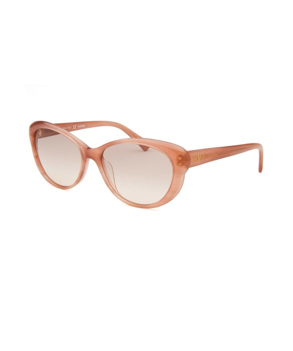 Valentino Womens Cat Eye Striped Rose Sunglasses in Pink ...