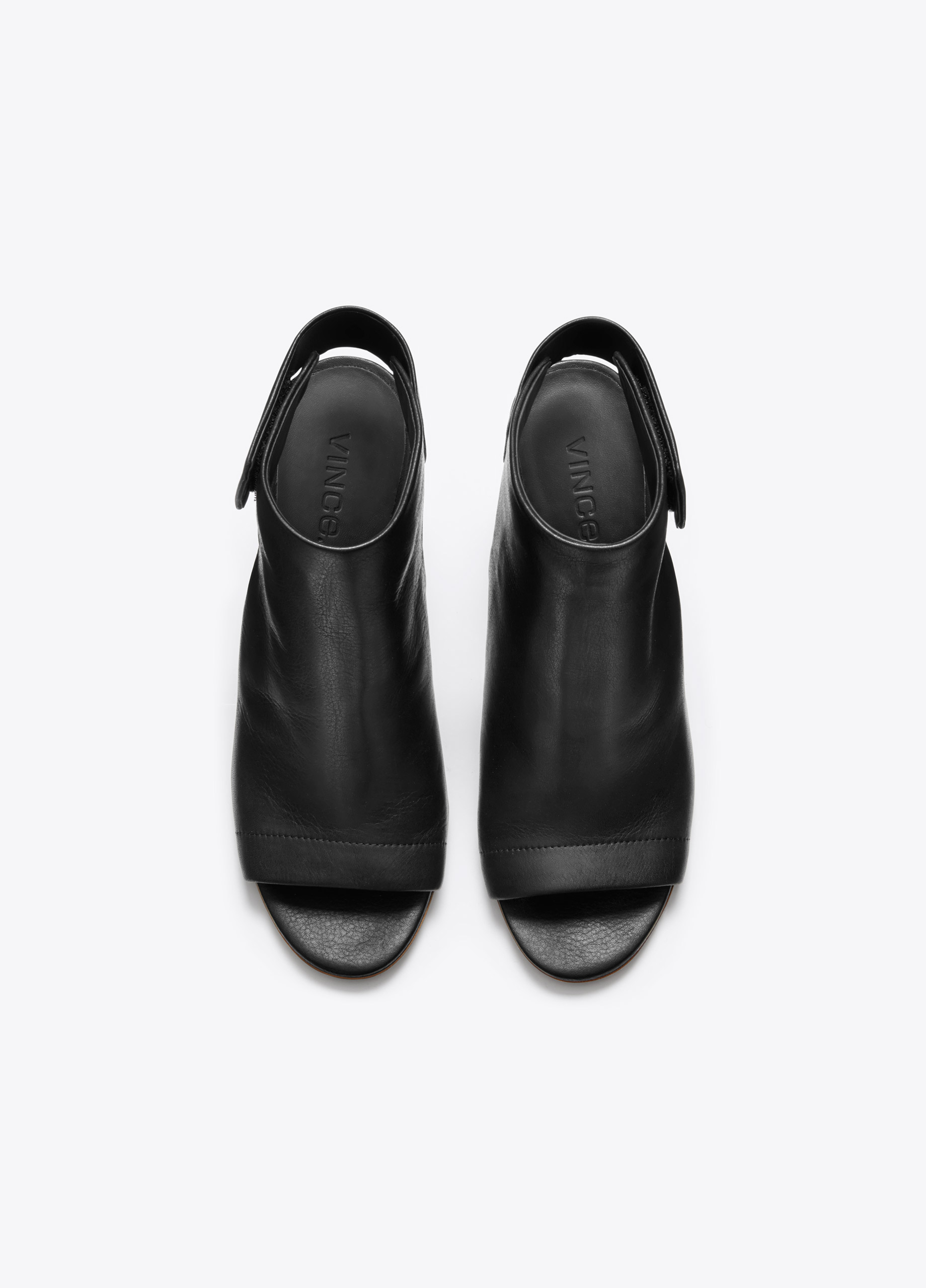 vince open toe booties