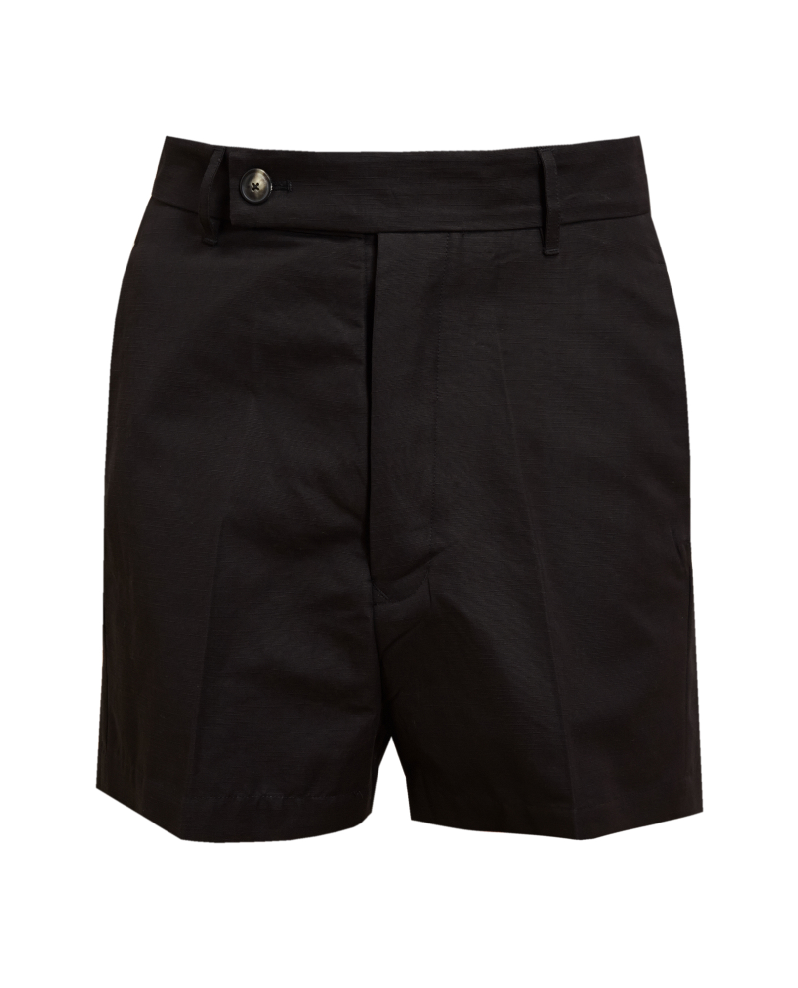 Rick Owens Textured Cotton Shorts in Black for Men | Lyst