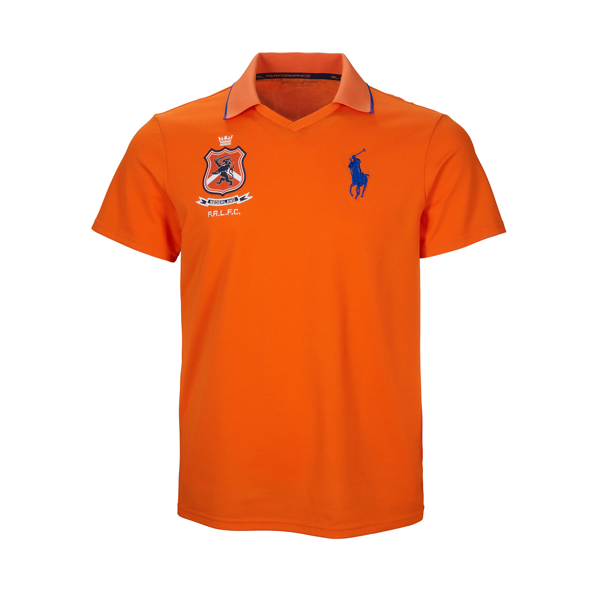 Martin Luther King Junior vleet logboek Ralph Lauren Netherlands Polo Shirt in Orange for Men | Lyst