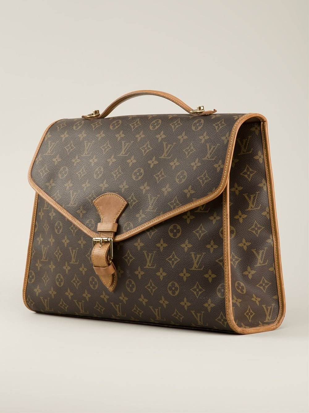 Louis Vuitton Vintage &#39;Beverly Gm&#39; Briefcase in Brown - Lyst