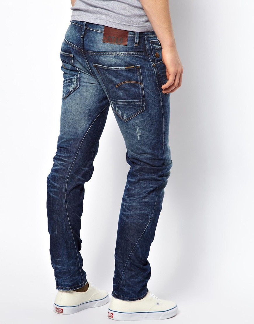 G Star RAW G Star Jeans Arc 3d Slim Fit Lexicon Medium 