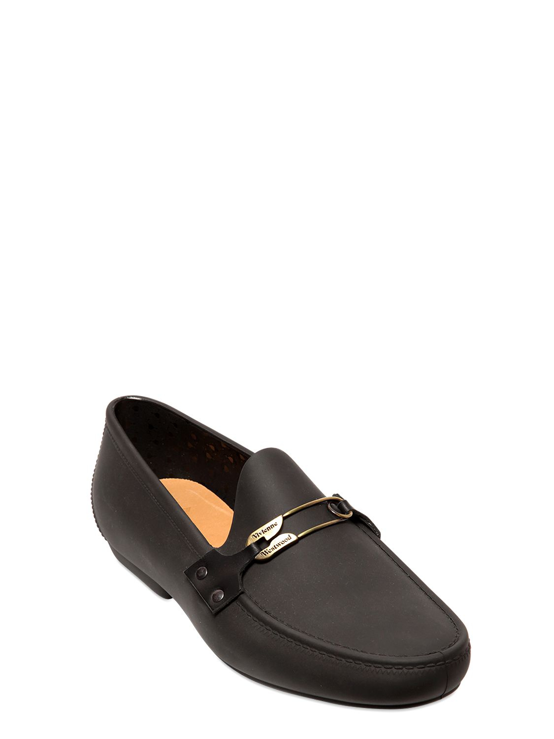 vivienne westwood loafers vivienne westwood safety pin rubber loafers in black for vivienne westwood loafers vivienne westwood safety pin rubber loafers in black for