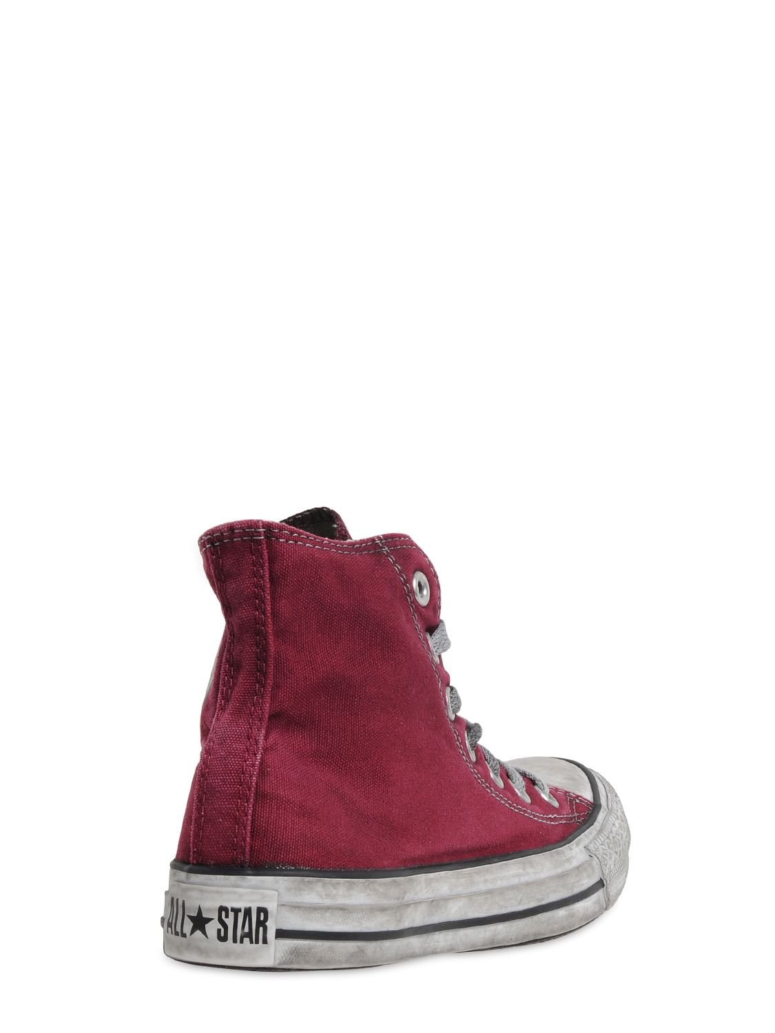 Gloed Verdragen Kauwgom Converse Limited Edition All Stars Sneakers in Red for Men | Lyst