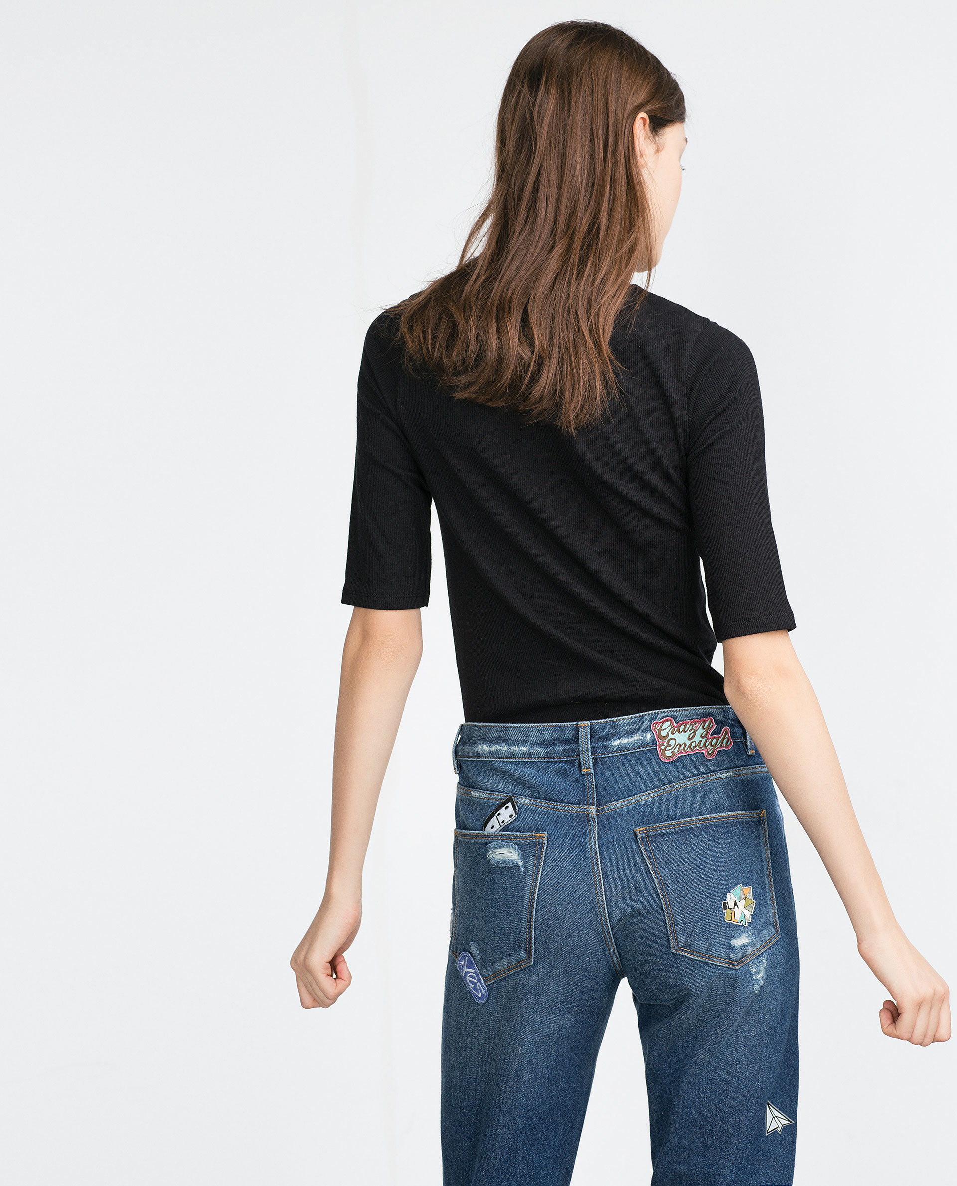 zara tshirt basic